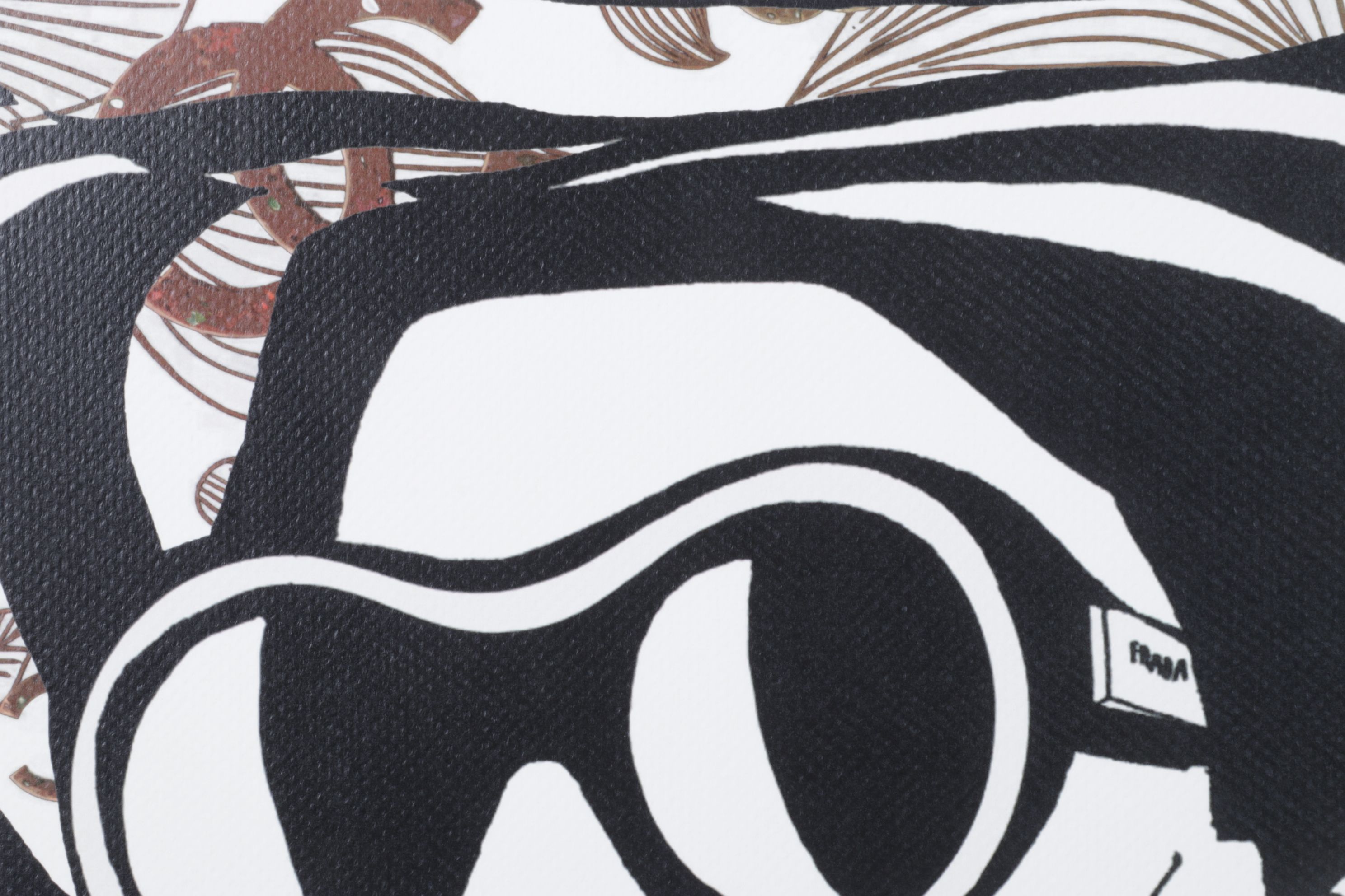 Death NYC Pop Art Digital Graphic Print Homage to Prada, 2025