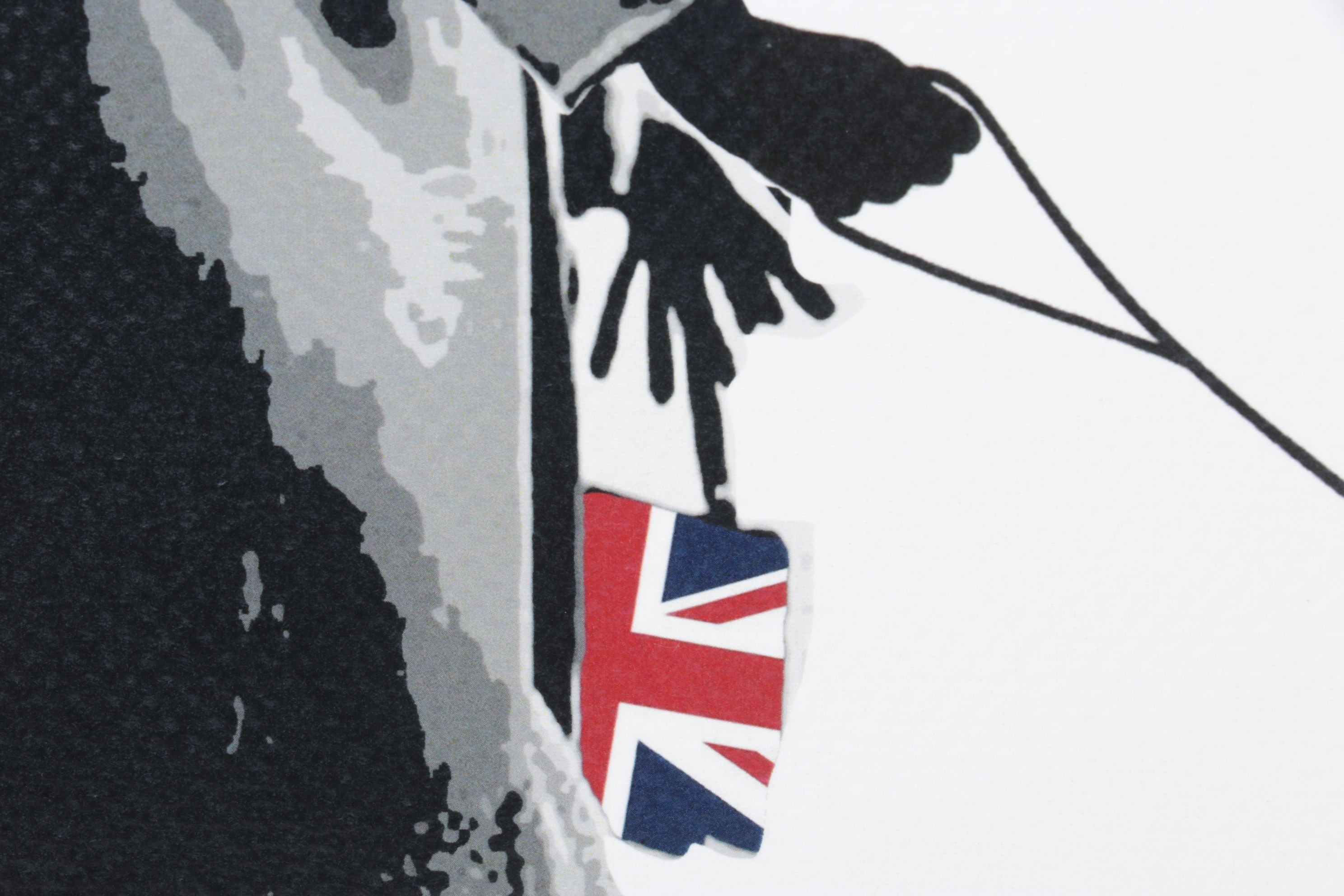 Death NYC Pop Art Digital Graphic Print Homage to Queen Elizabeth II, 2025