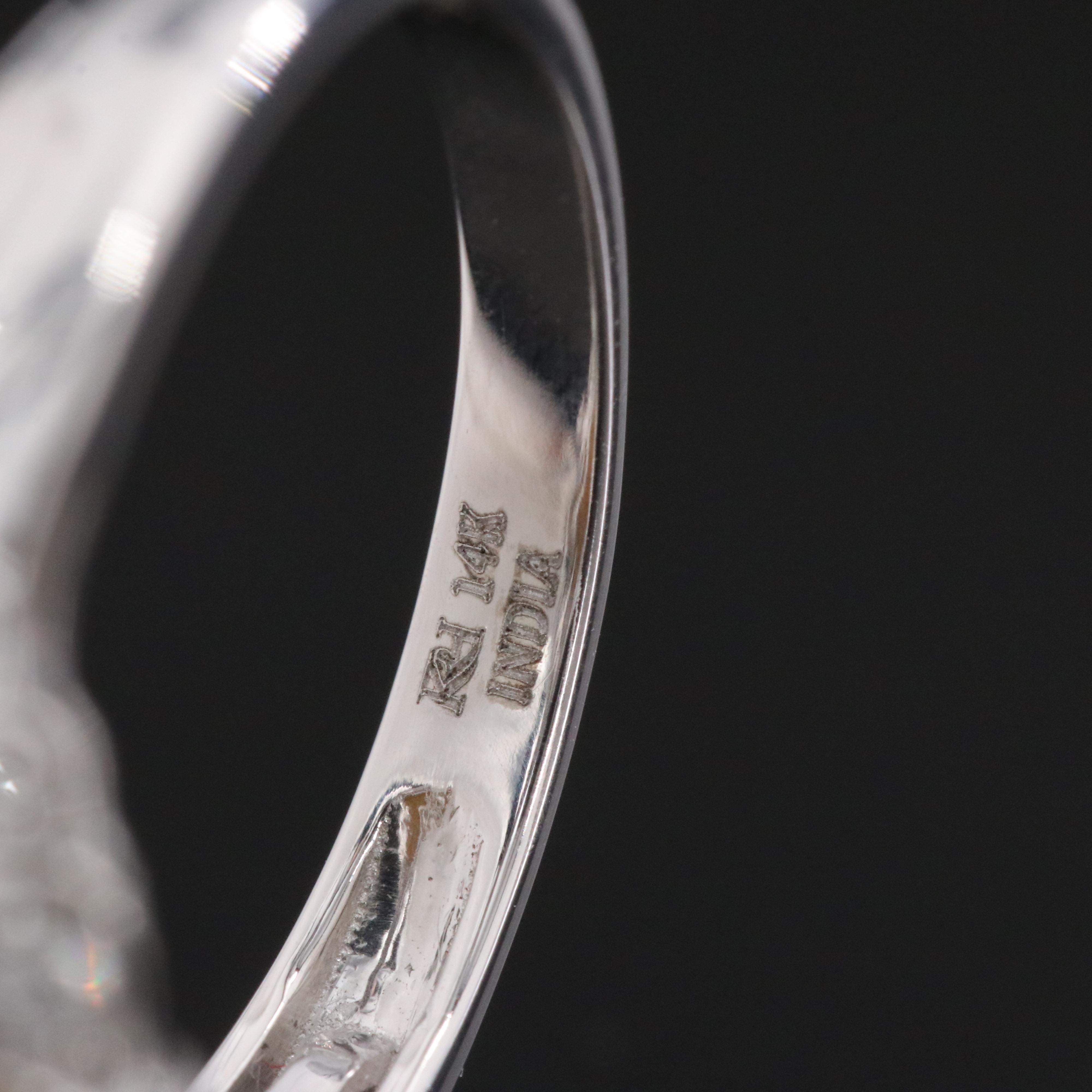 14K Opal and Diamond Ring