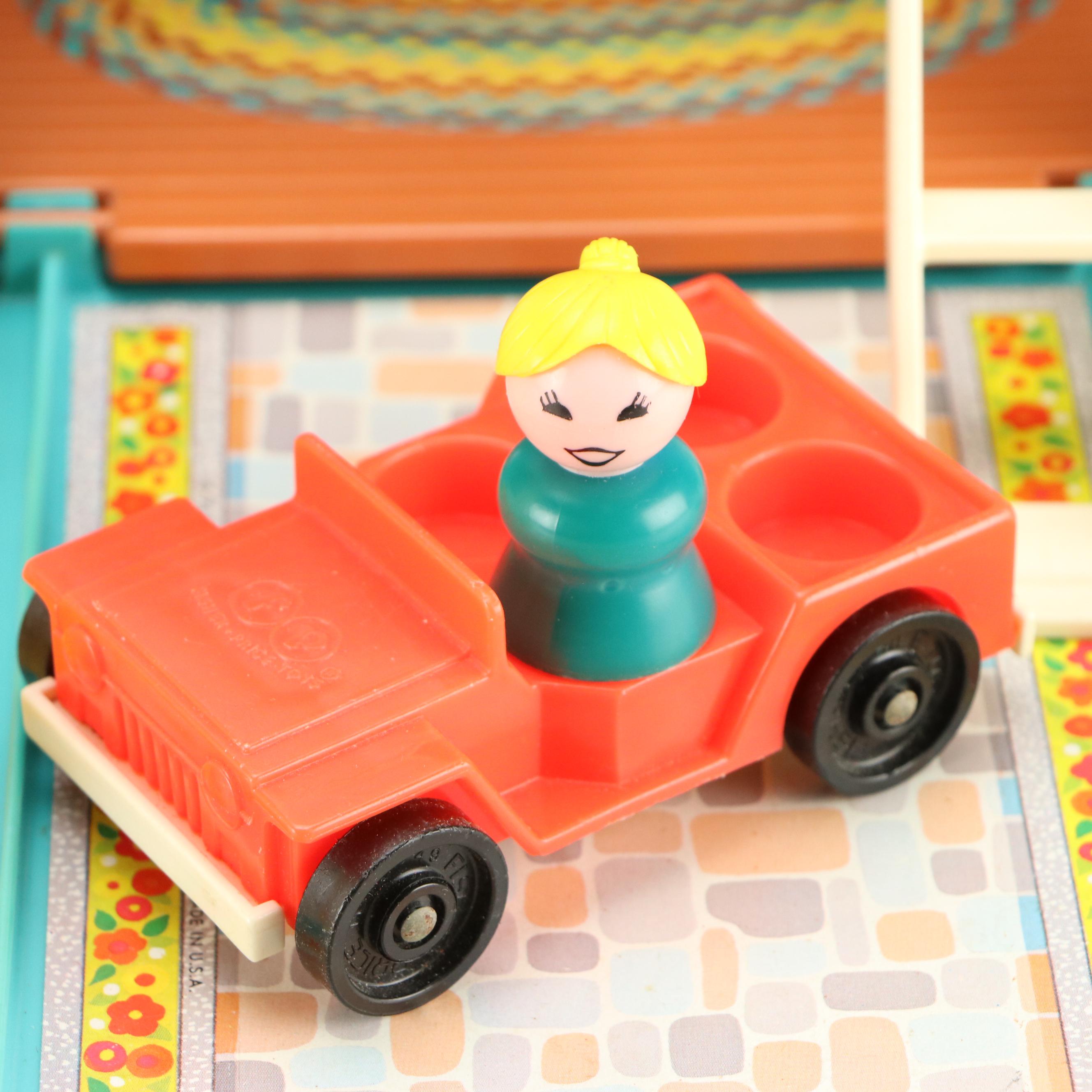 Fisher-Price "Play Family A Frame," Tool Kit, and Medical Kit, Late 20th C.