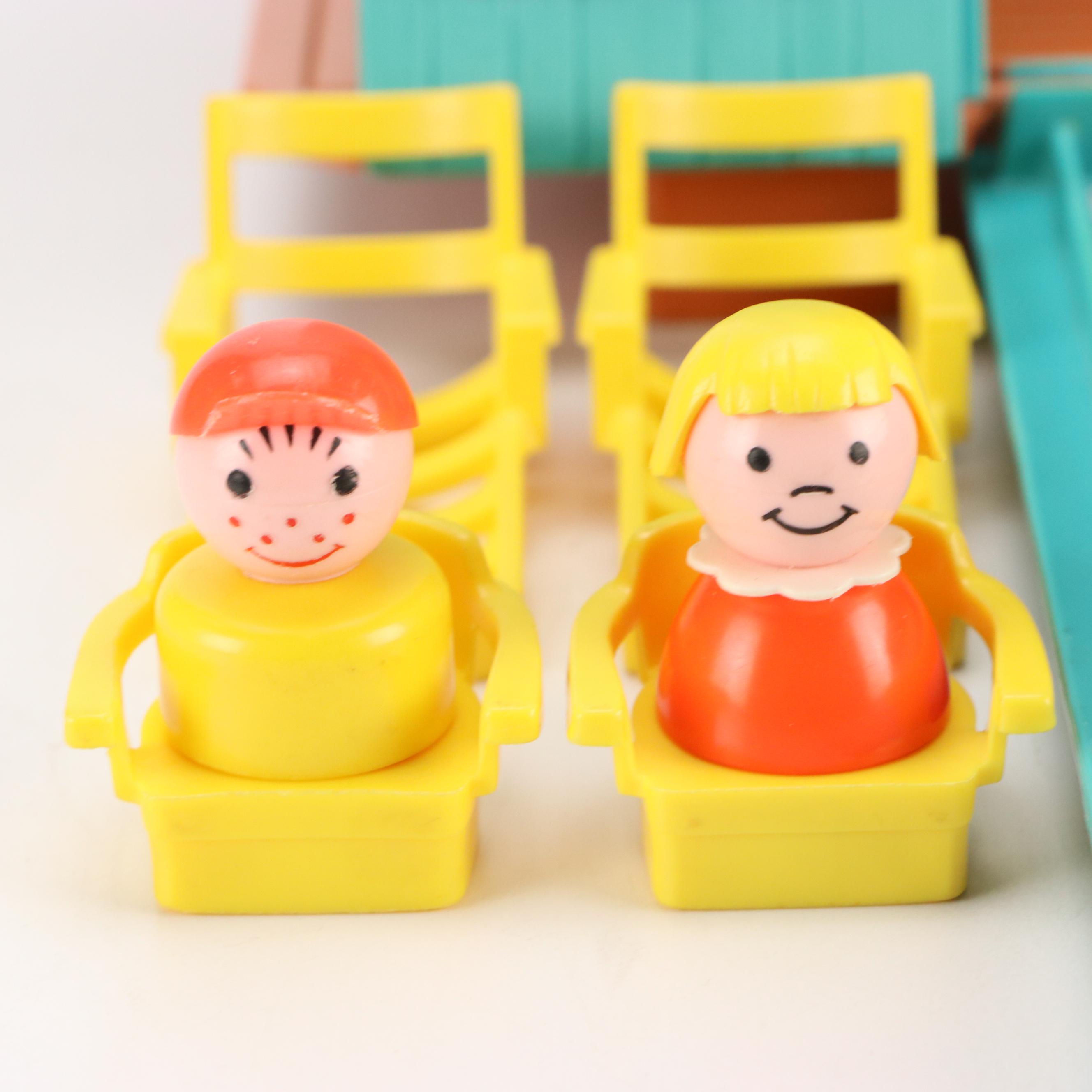 Fisher-Price "Play Family A Frame," Tool Kit, and Medical Kit, Late 20th C.