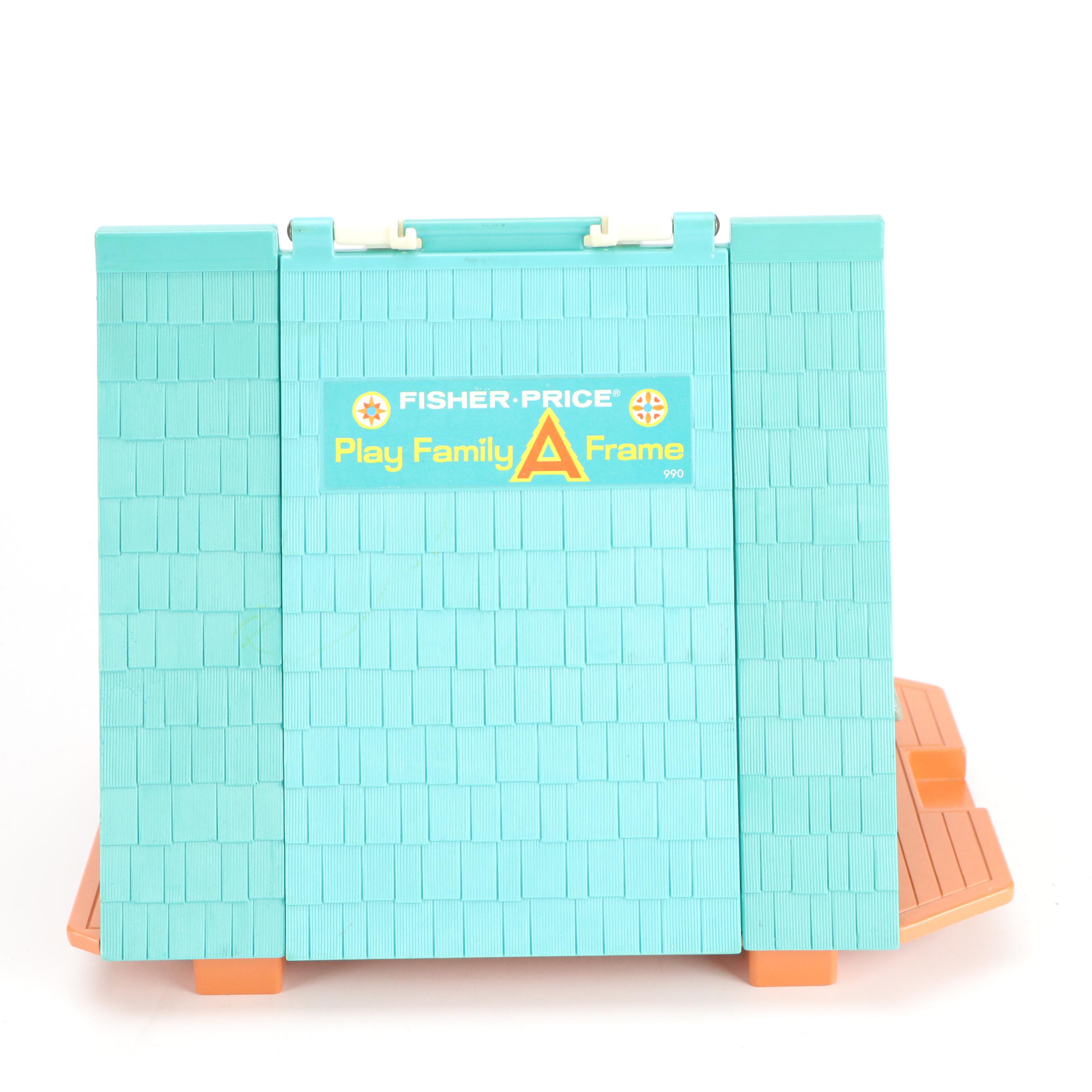 Fisher-Price "Play Family A Frame," Tool Kit, and Medical Kit, Late 20th C.