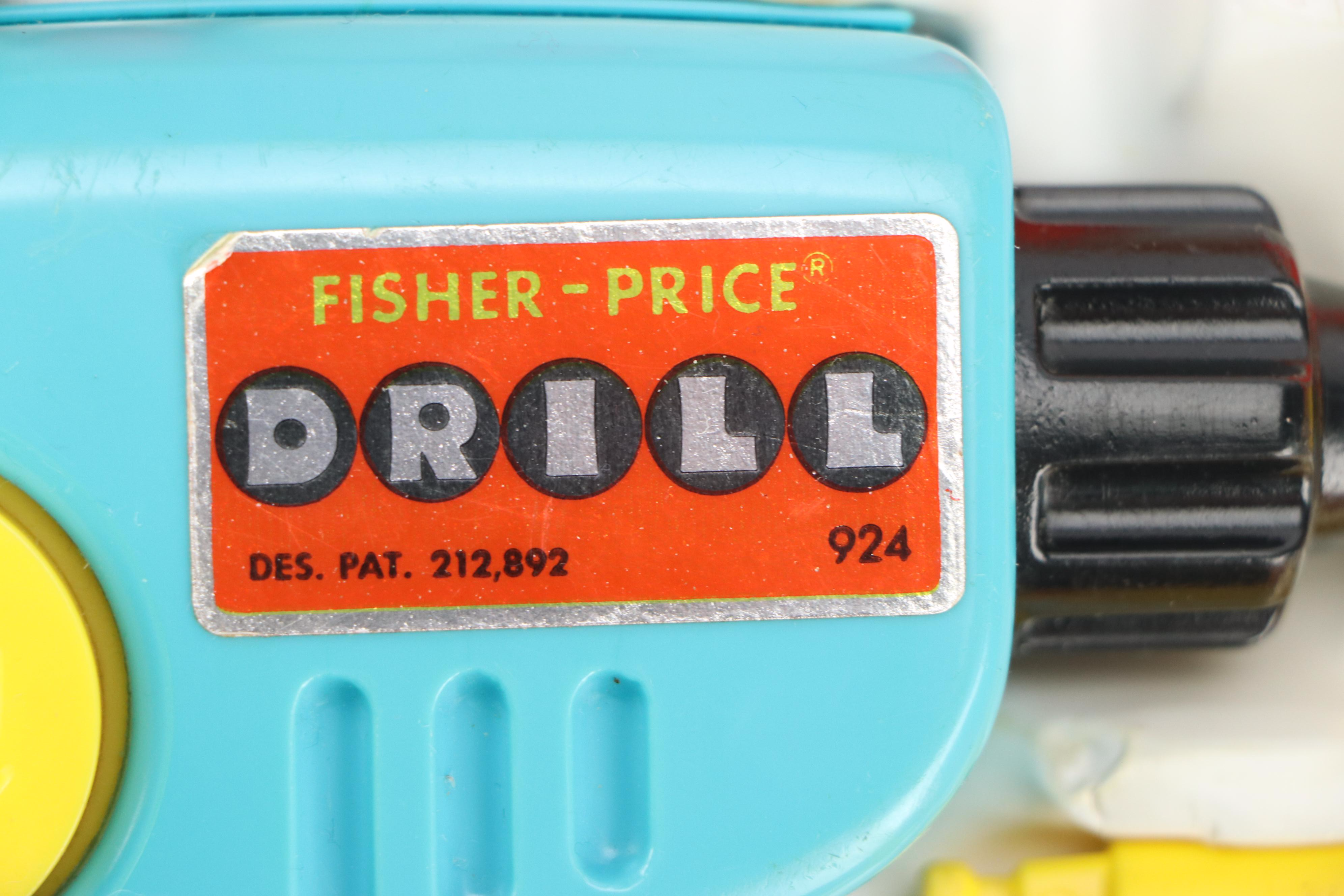 Fisher-Price "Play Family A Frame," Tool Kit, and Medical Kit, Late 20th C.