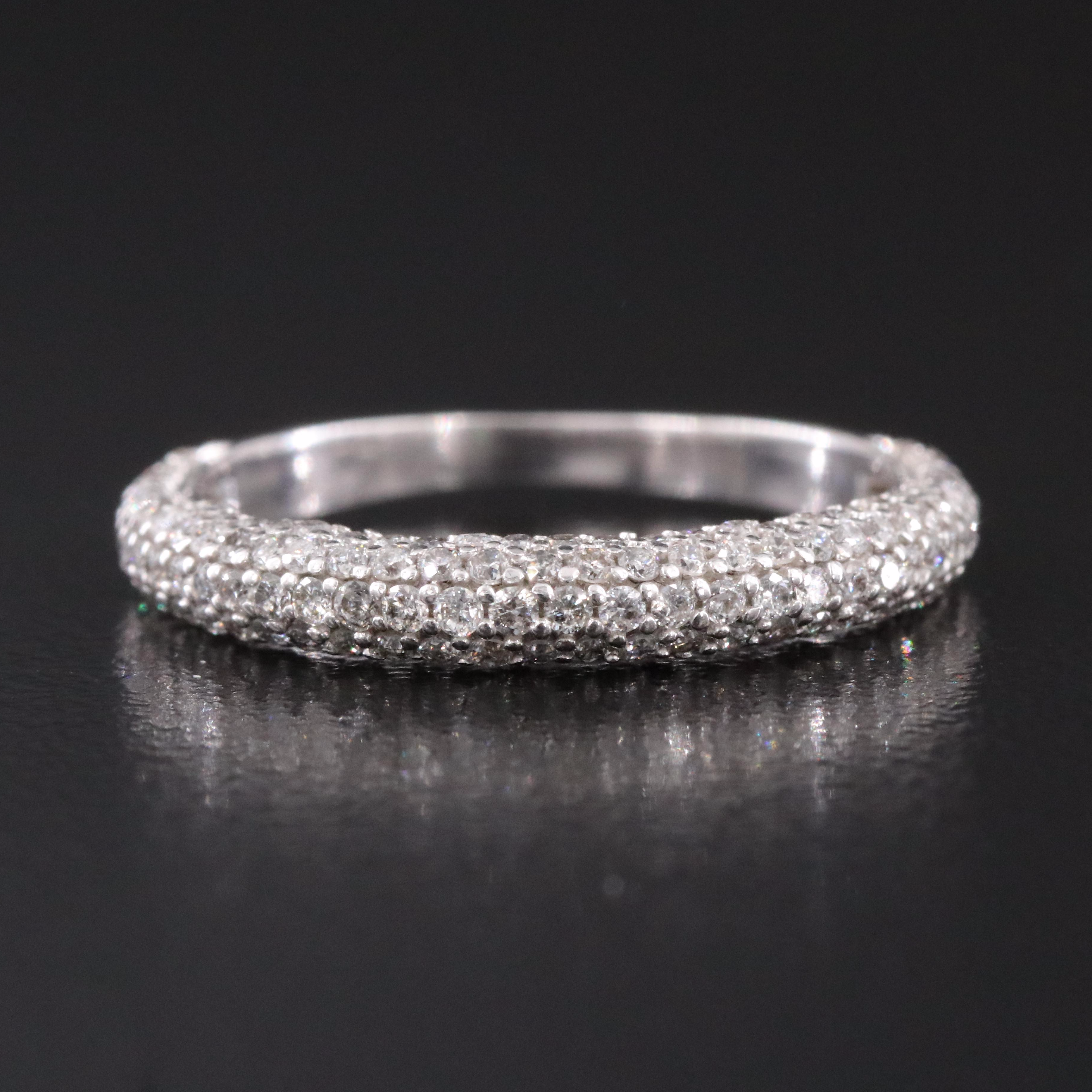 18K 0.65 CTW Diamond Ring