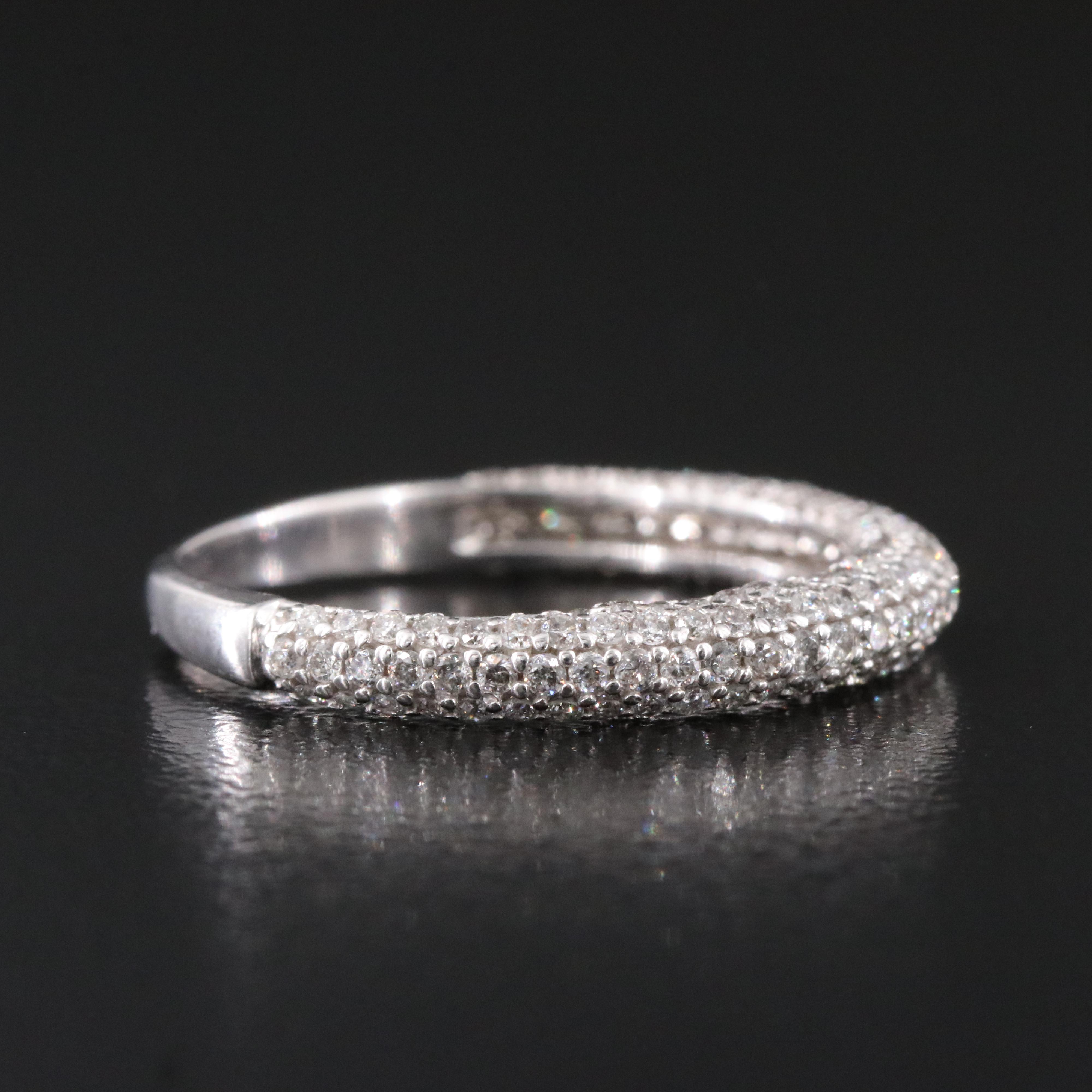 18K 0.65 CTW Diamond Ring