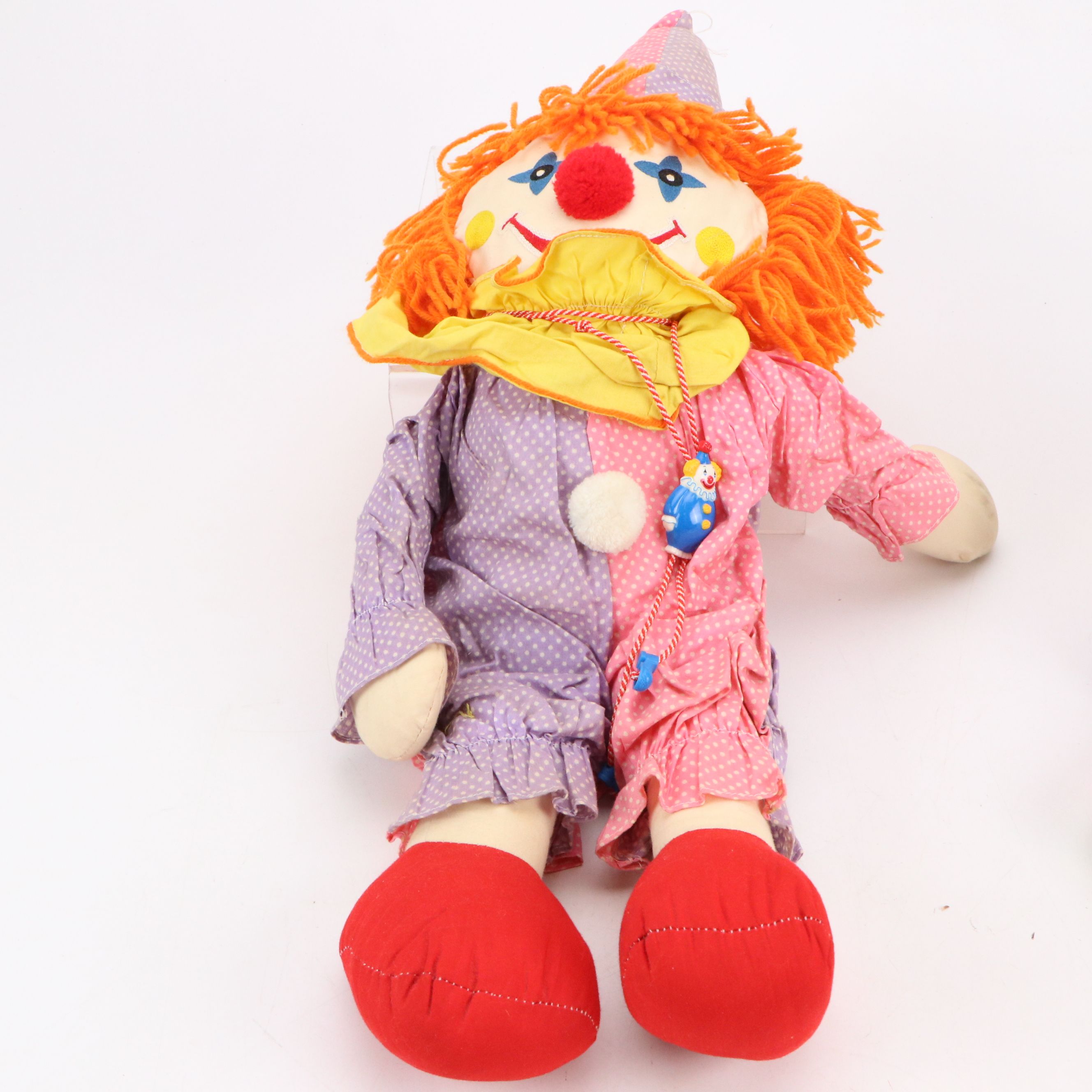 Crocheted & Fabric Clown Doll Collection
