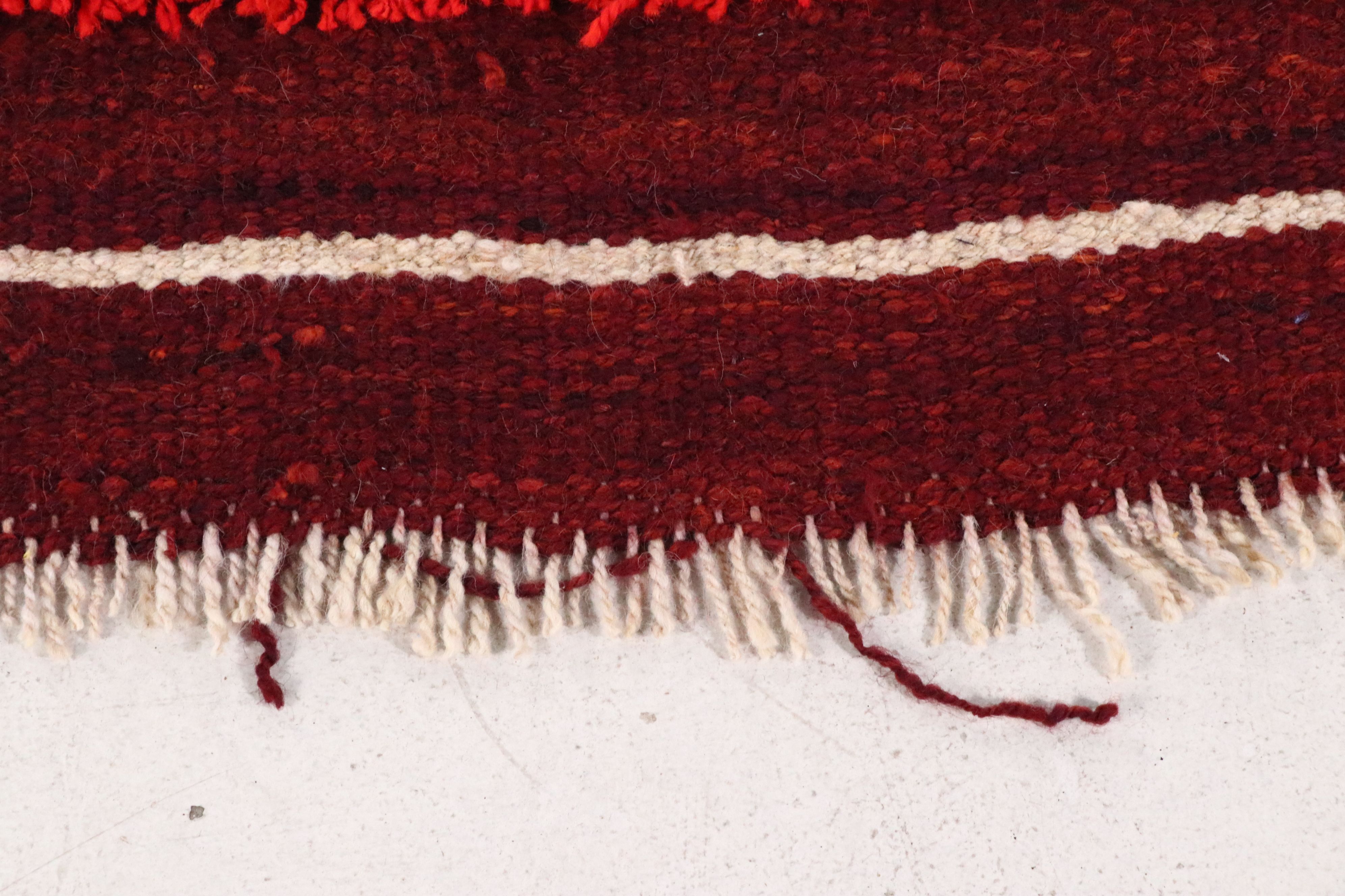 3' x 11'2 Hand-Knotted Moroccan Berber Carpet Runner