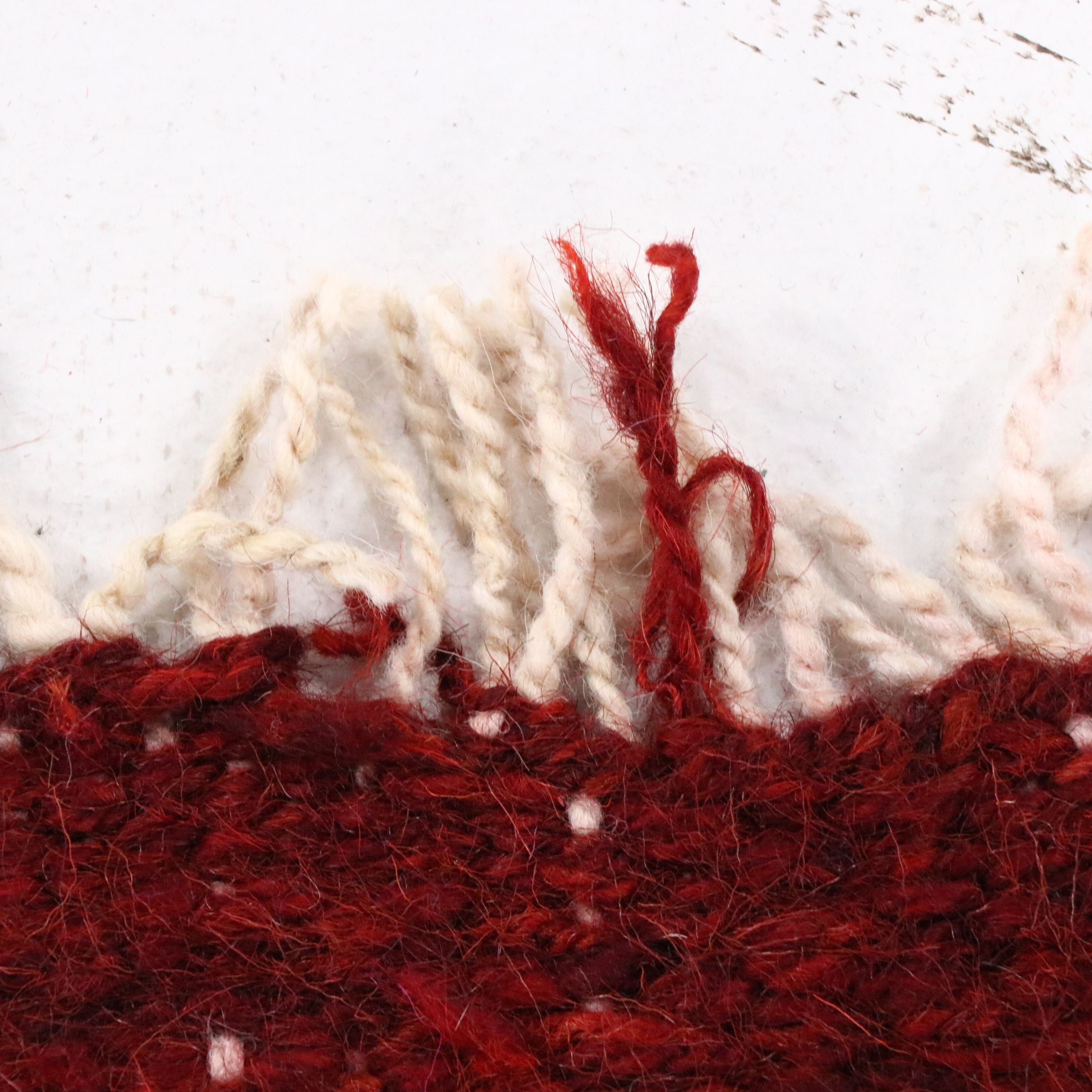 3' x 11'2 Hand-Knotted Moroccan Berber Carpet Runner