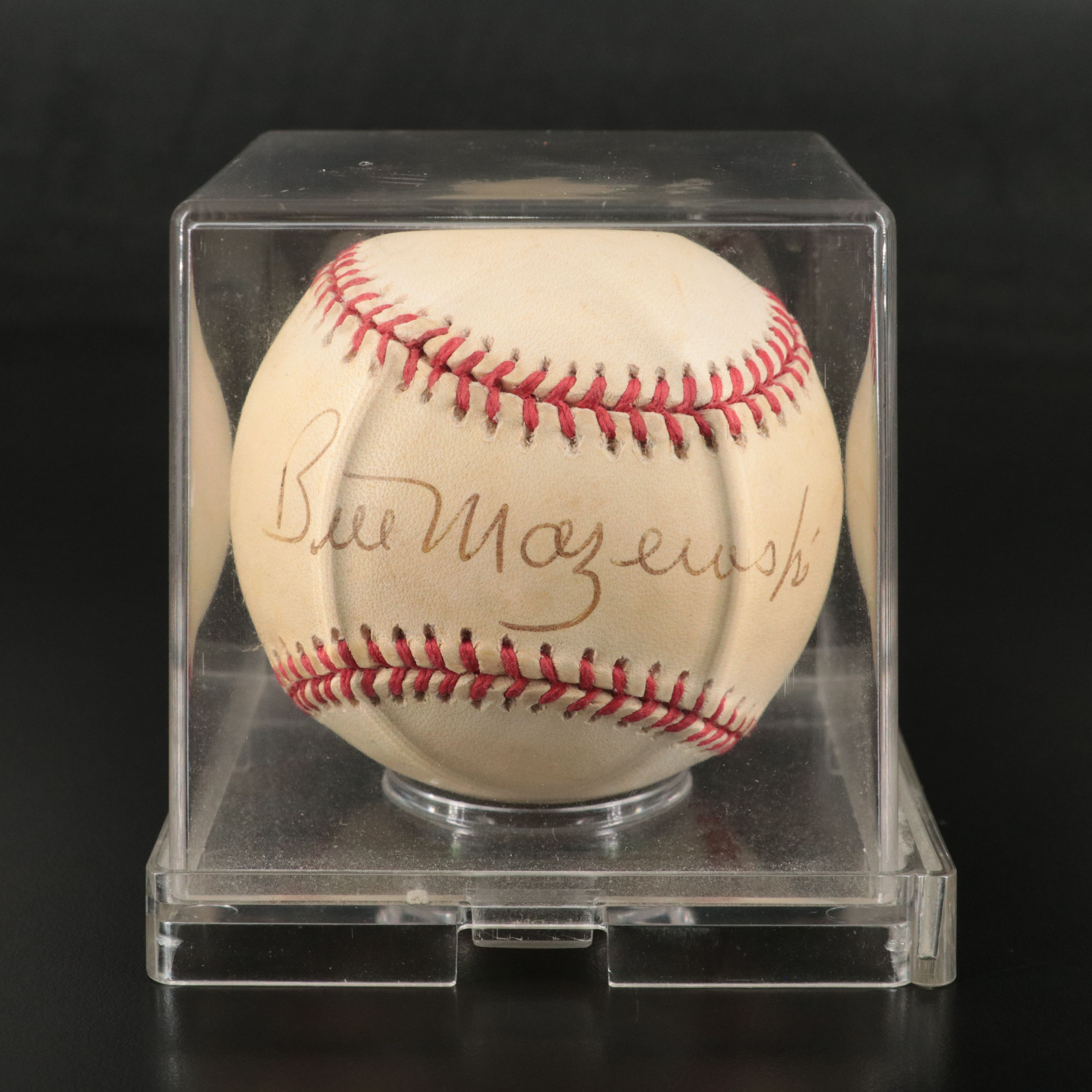 Bill Mazeroski Signed Rawlings Official National League Baseball