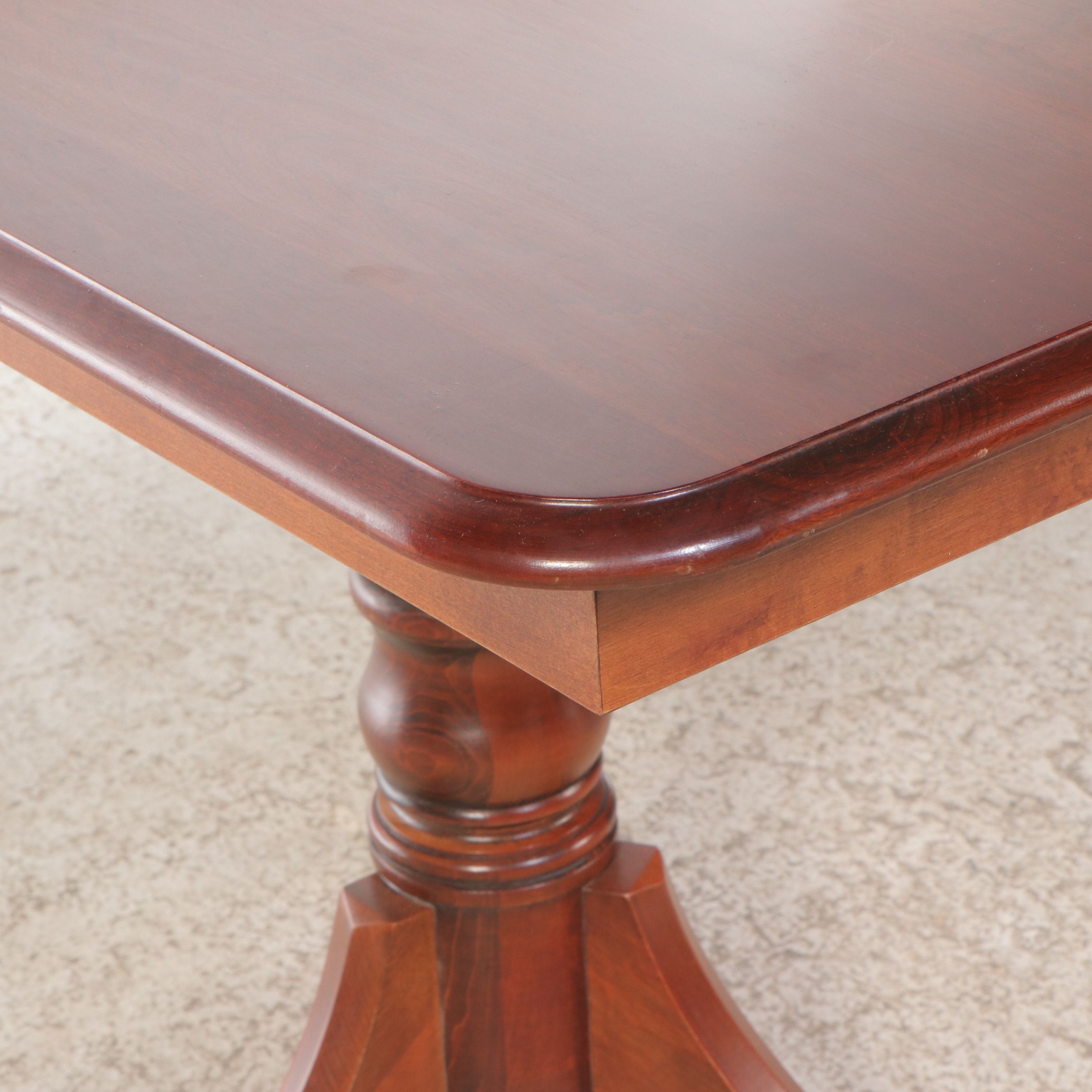 Pennsylvania House Mahogany Buffet with Duncan Phyfe Style Mahogany Dining Set