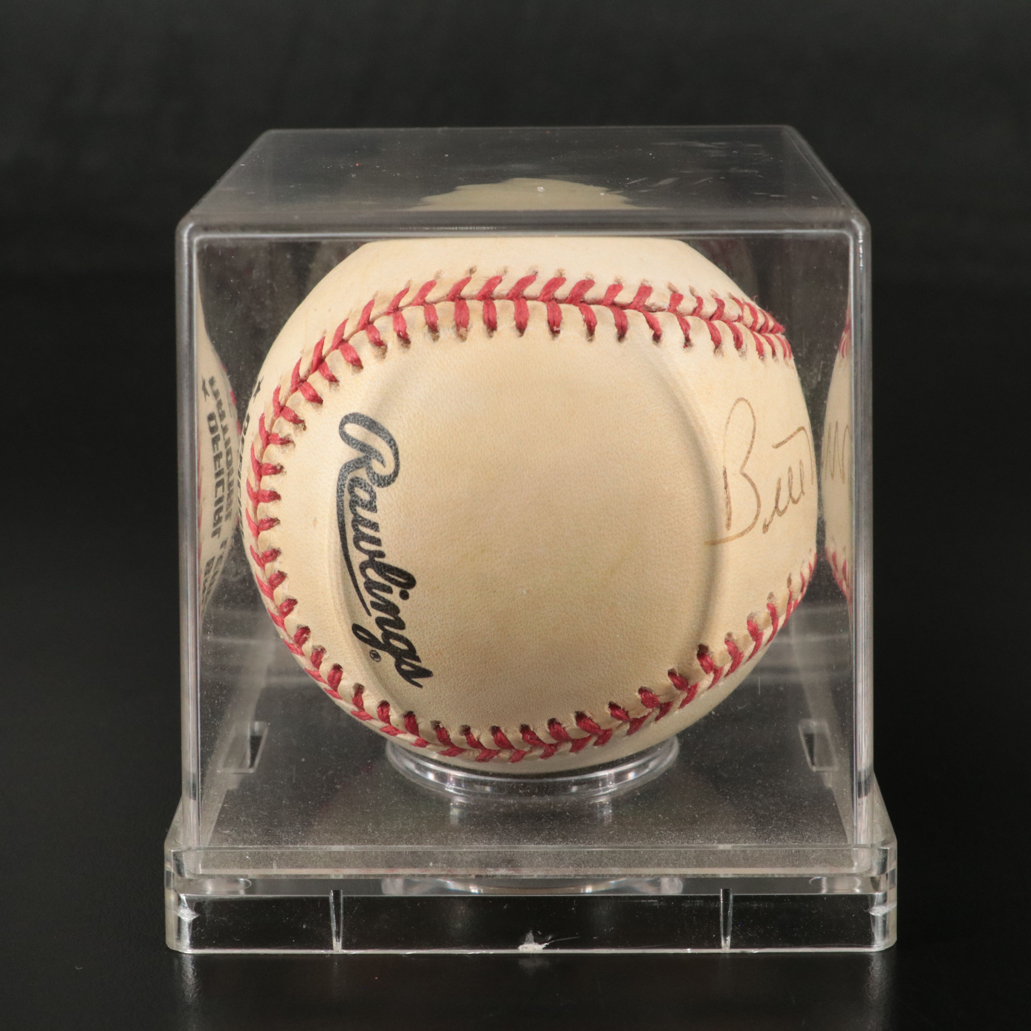 Bill Mazeroski Signed Rawlings Official National League Baseball