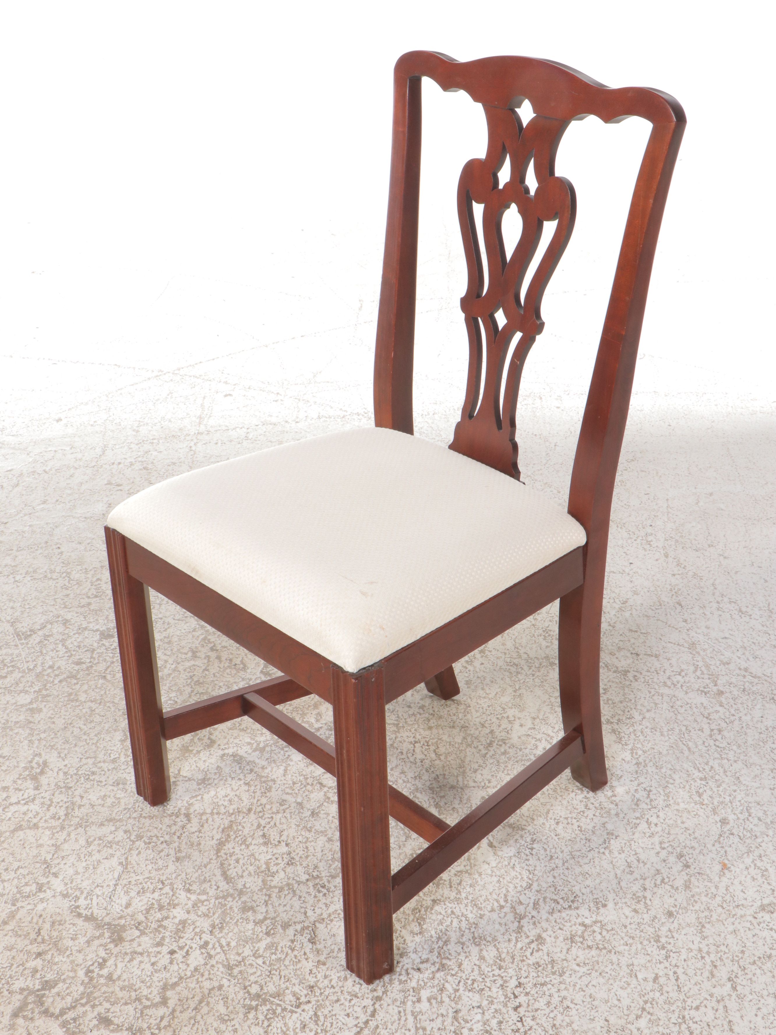 Pennsylvania House Mahogany Buffet with Duncan Phyfe Style Mahogany Dining Set