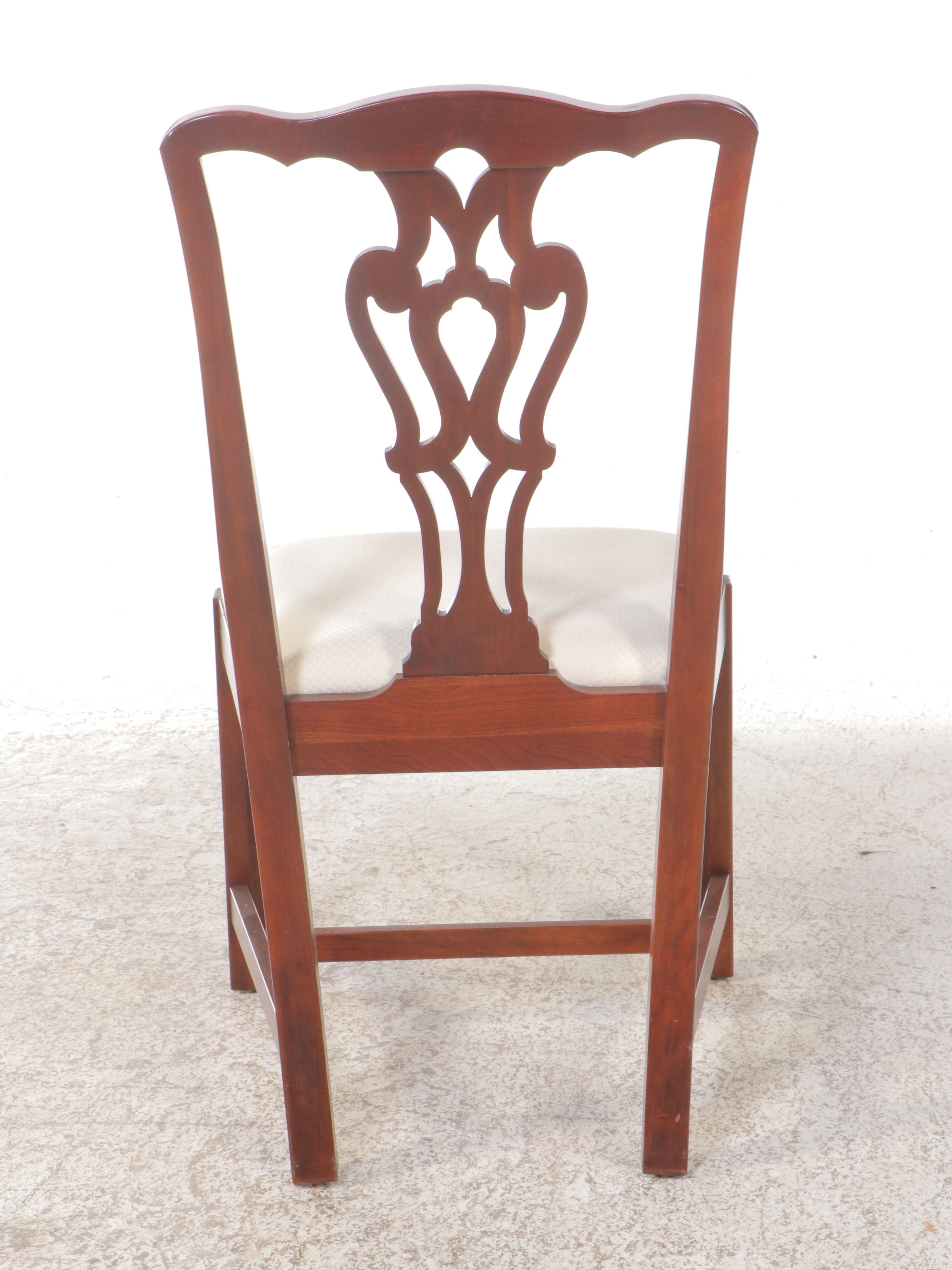 Pennsylvania House Mahogany Buffet with Duncan Phyfe Style Mahogany Dining Set