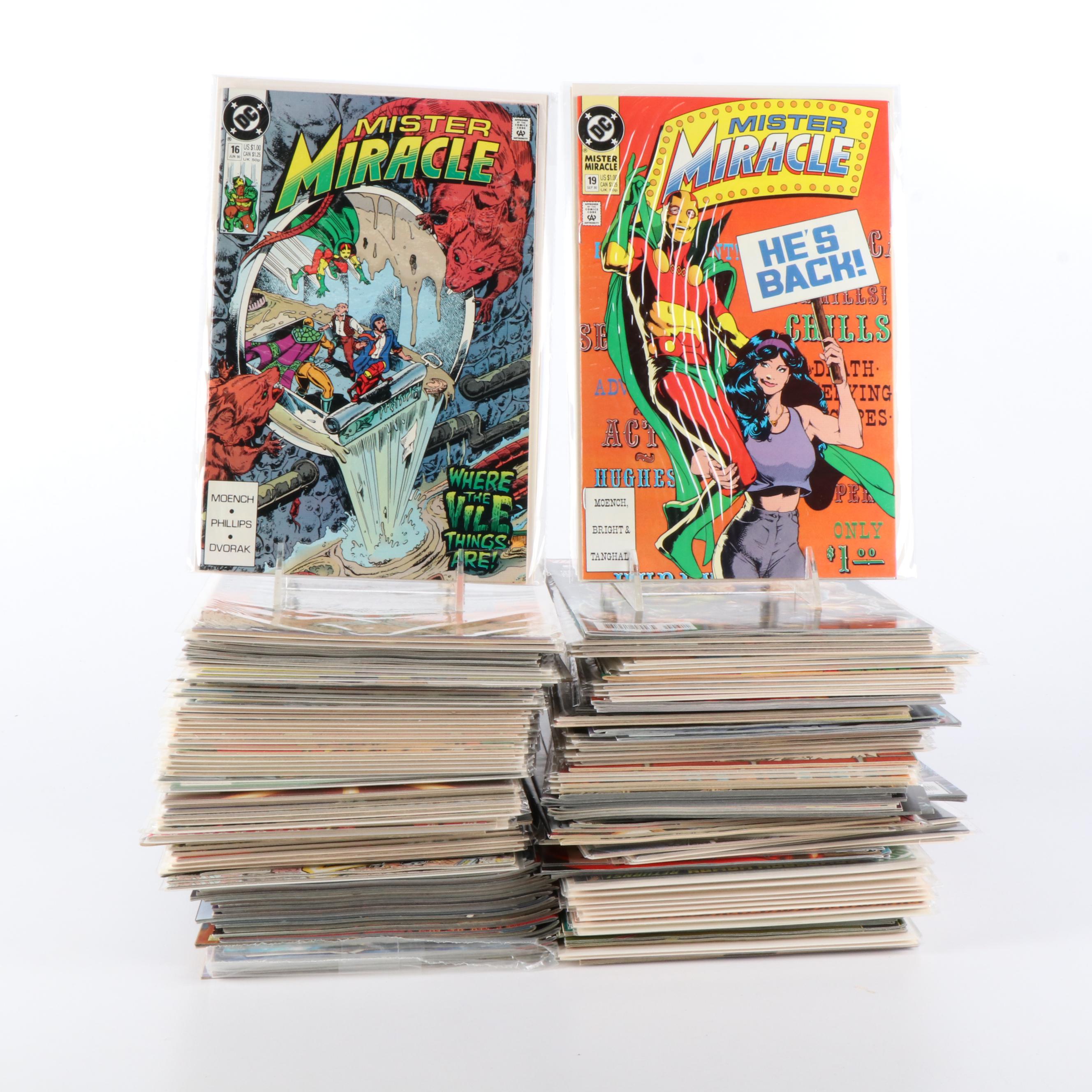200+ DC Modern Age Comics Including "Mister Miracle"