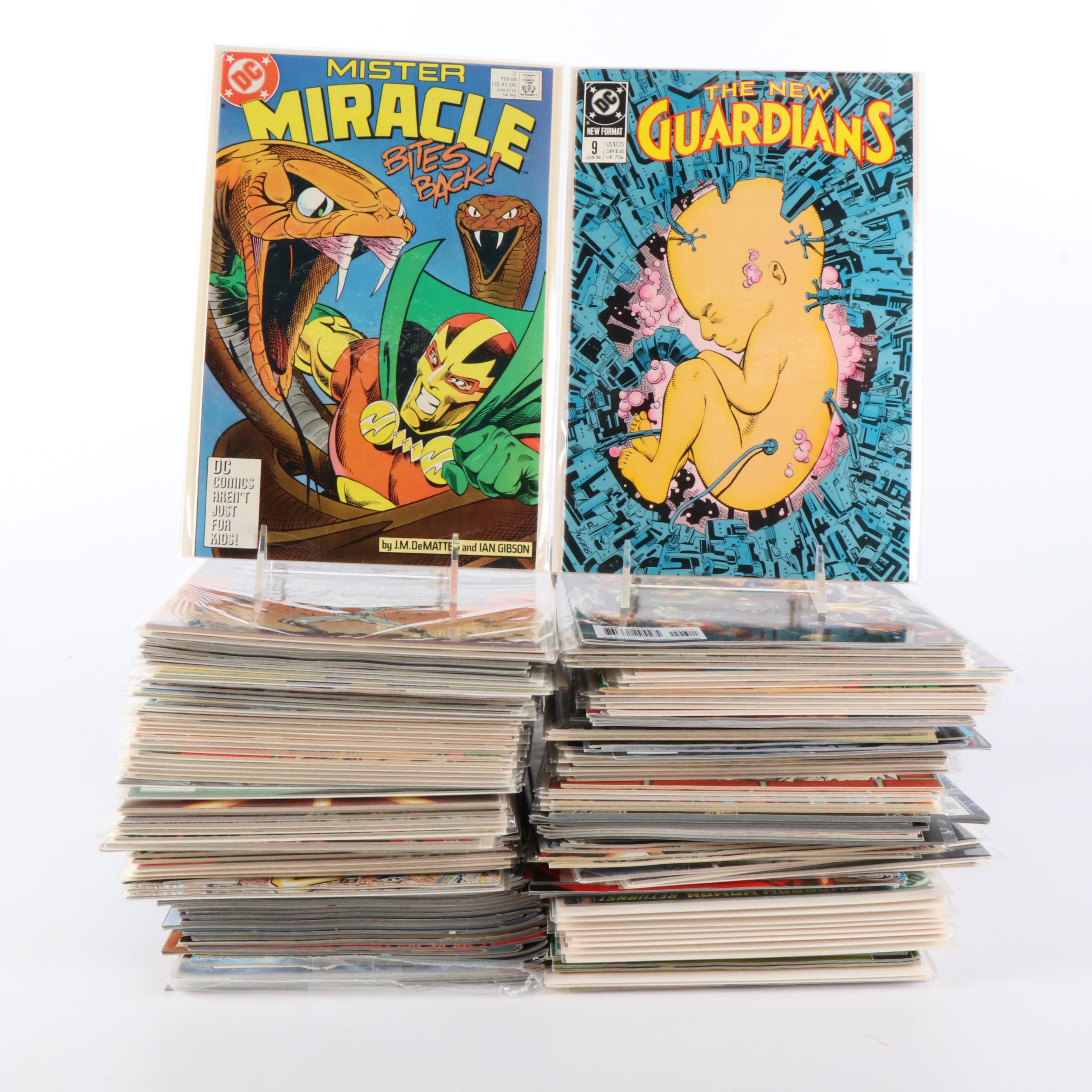 200+ DC Modern Age Comics Including "Mister Miracle"