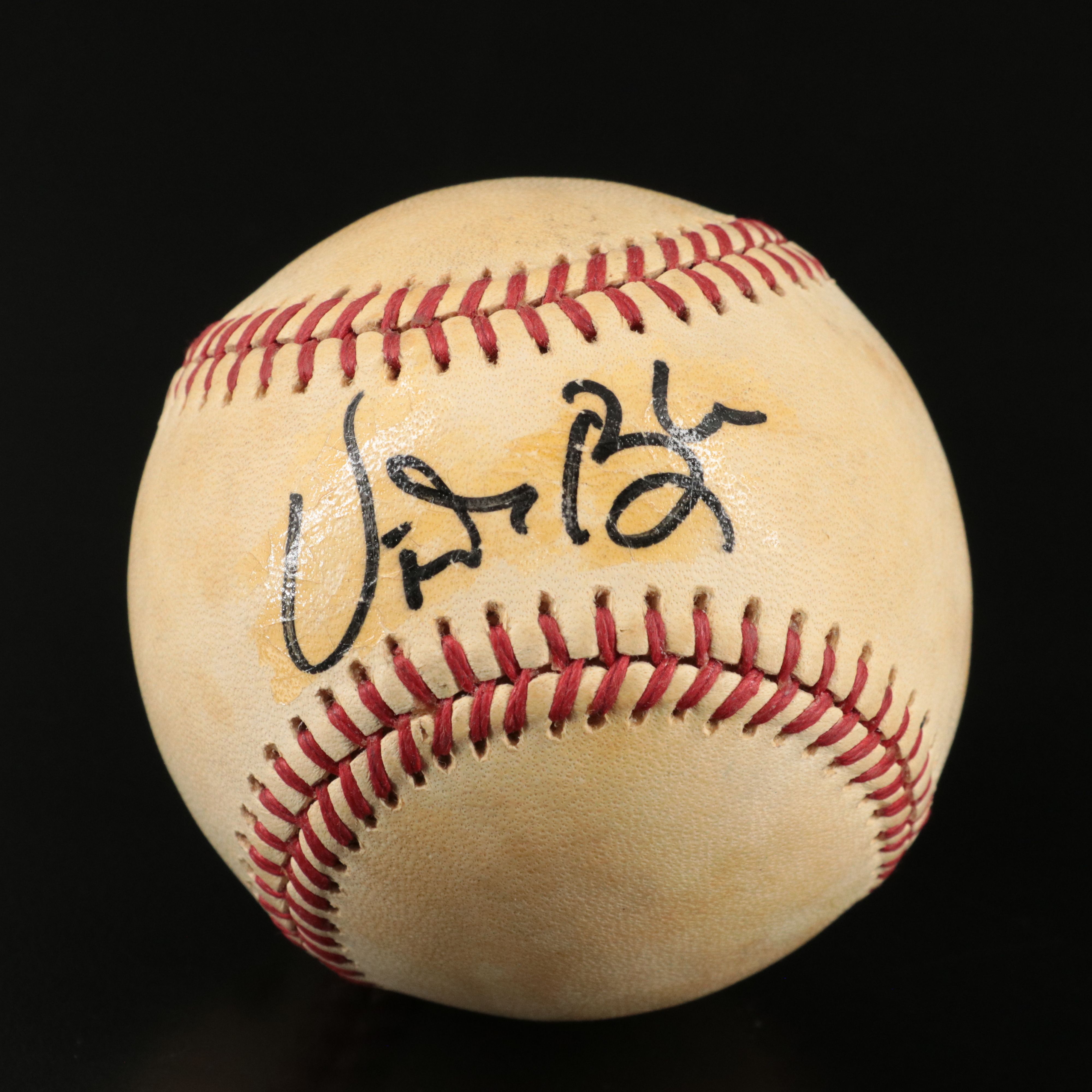 Jack Clark, Billy Williams, Vida Blue, and More Signed Baseballs