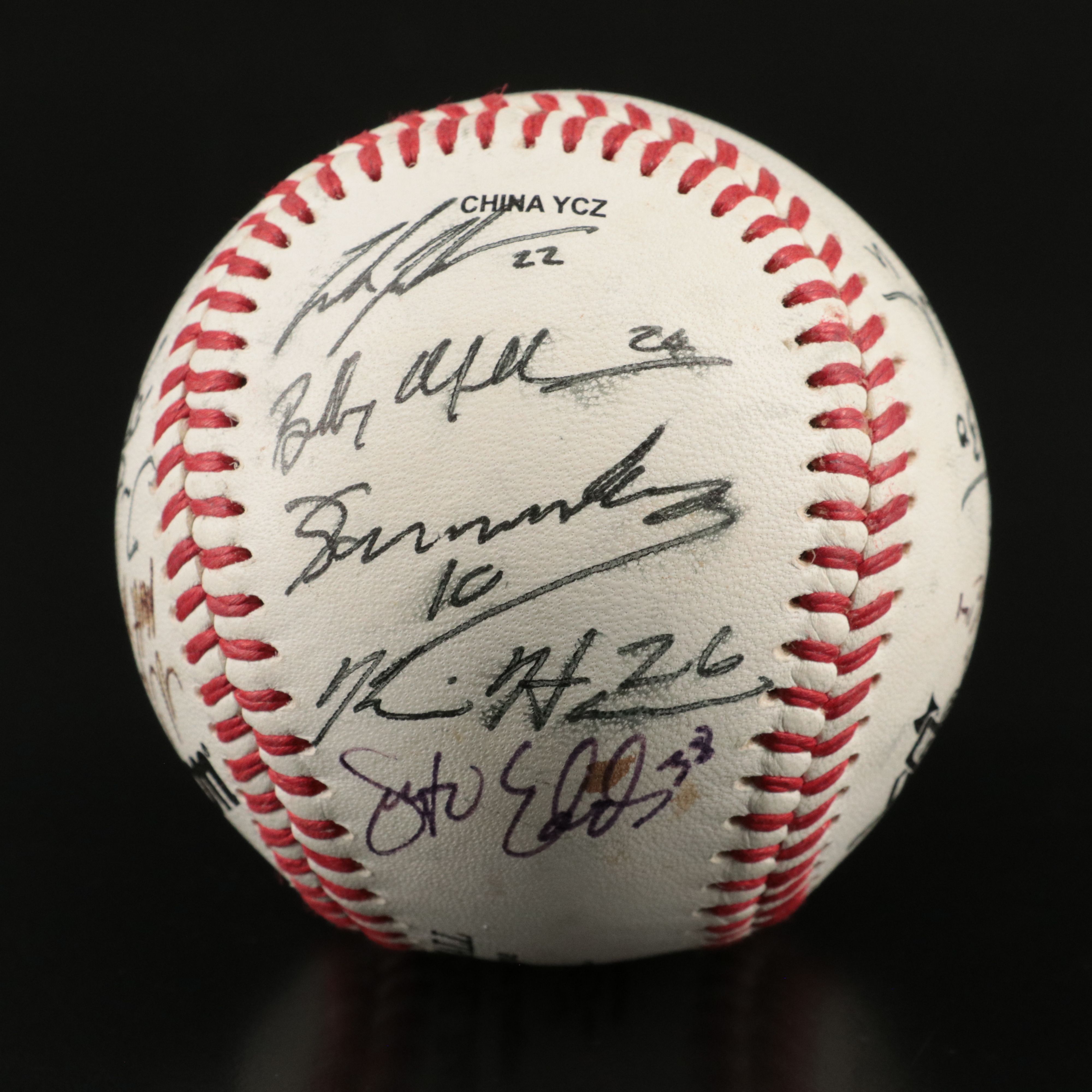 Jack Clark, Billy Williams, Vida Blue, and More Signed Baseballs
