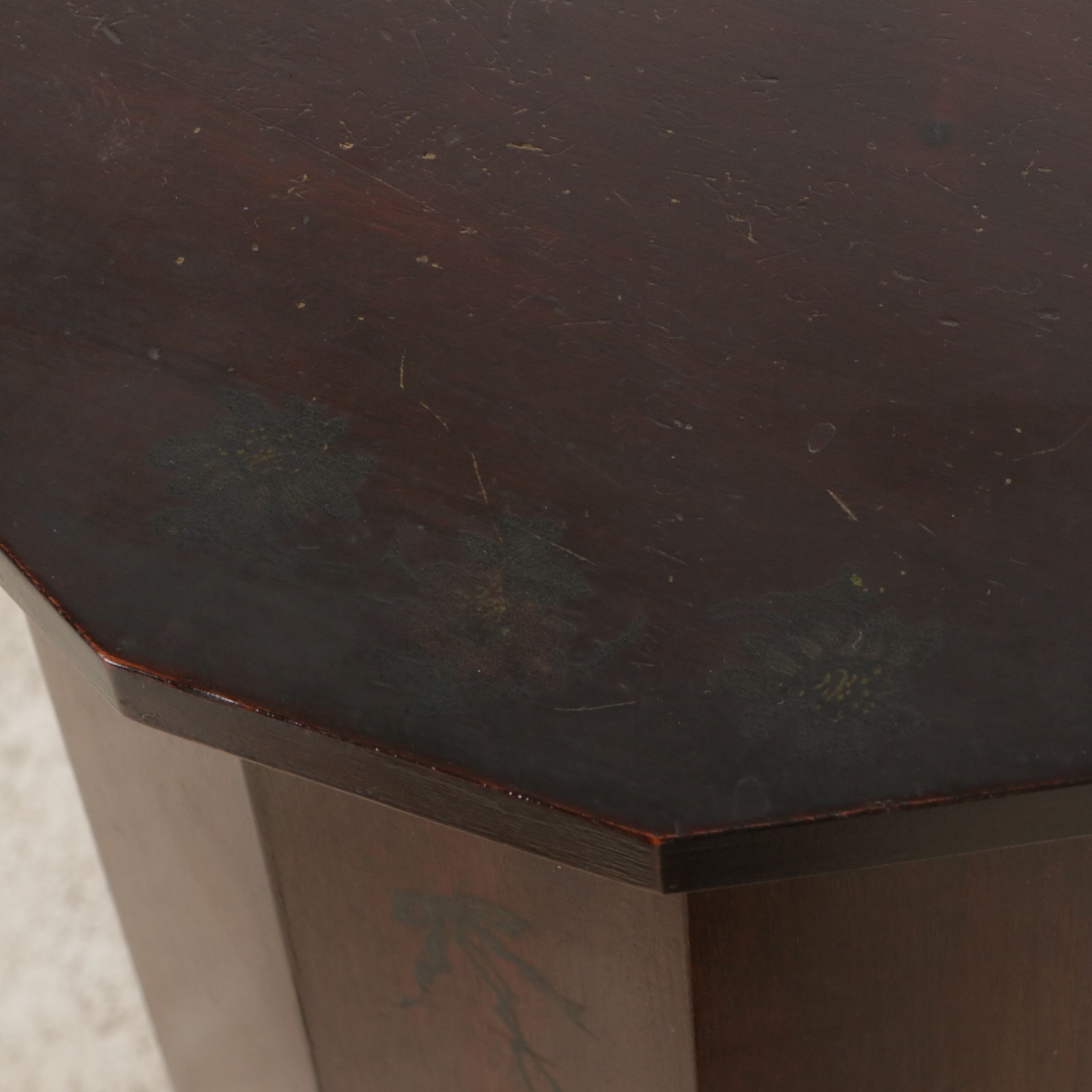 Martha Washington Style Mahogany Sewing Table