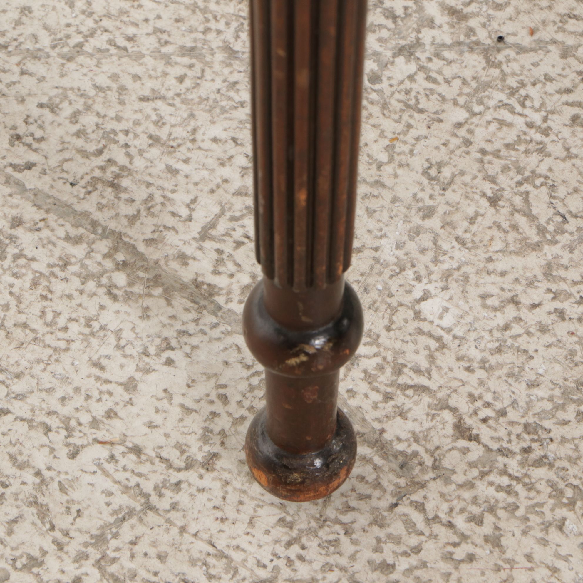 Martha Washington Style Mahogany Sewing Table