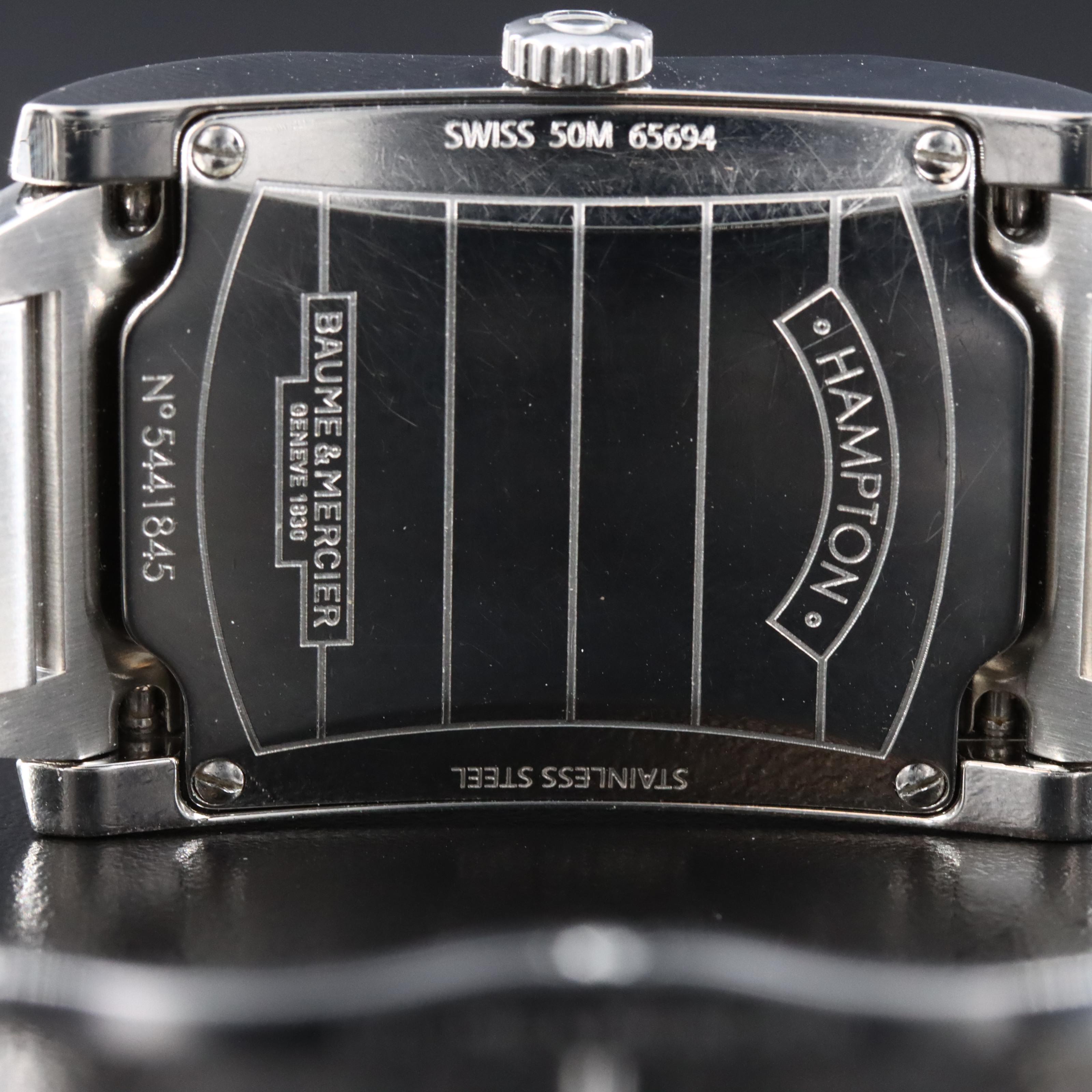 Baume & Mercier Hampton Diamond Watch