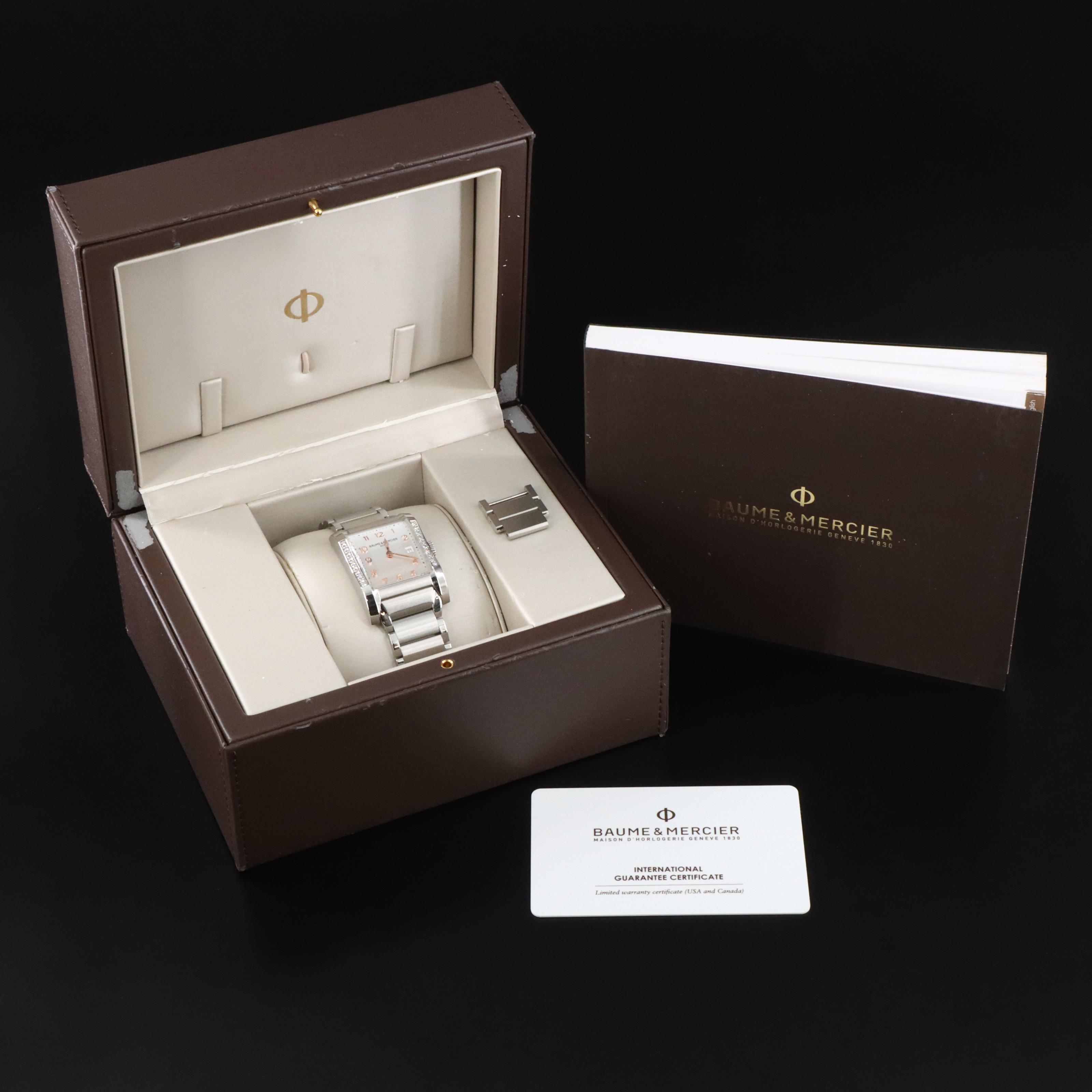 Baume & Mercier Hampton Diamond Watch