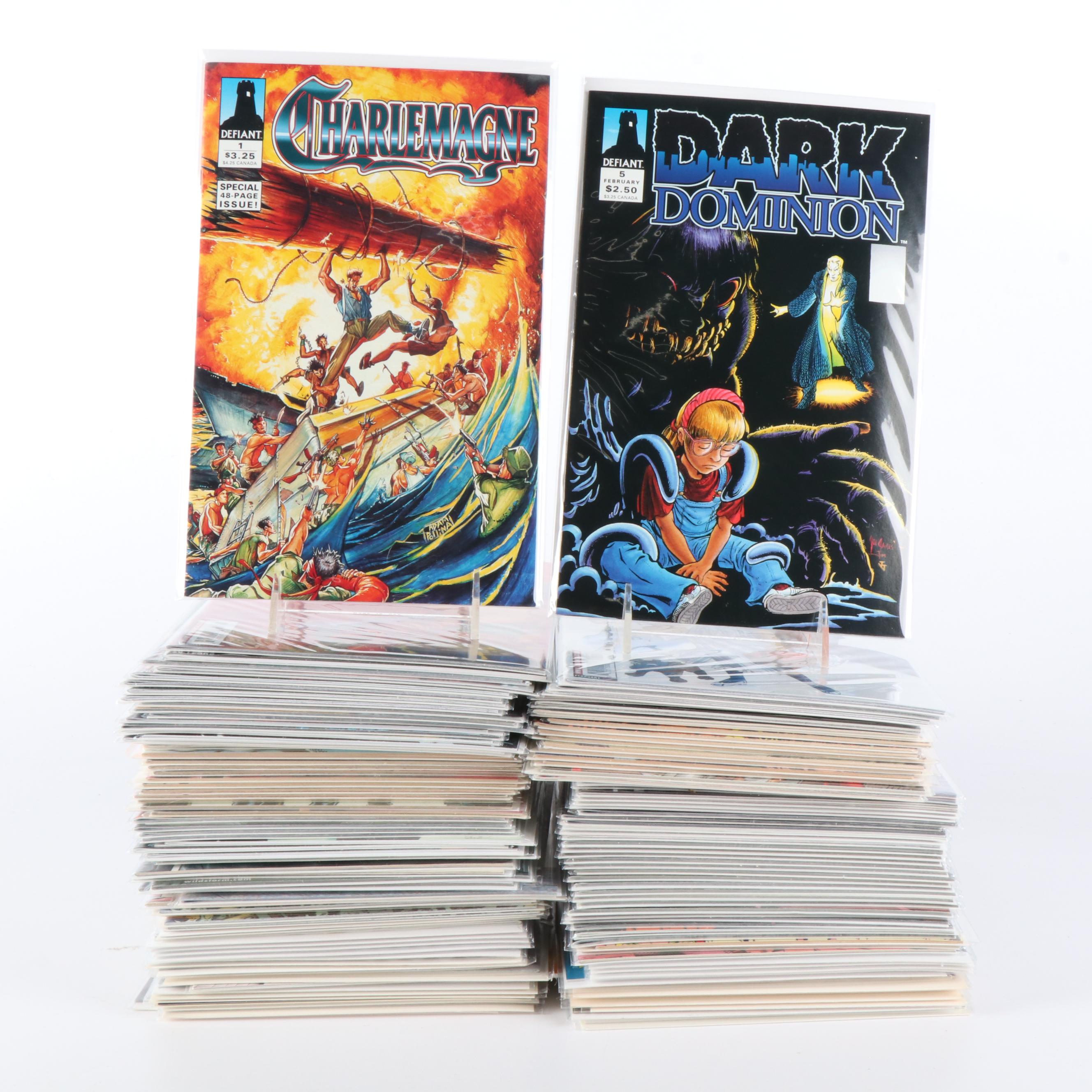 200+ Modern Age Comics Including "Supreme" and "Dark Dominion"