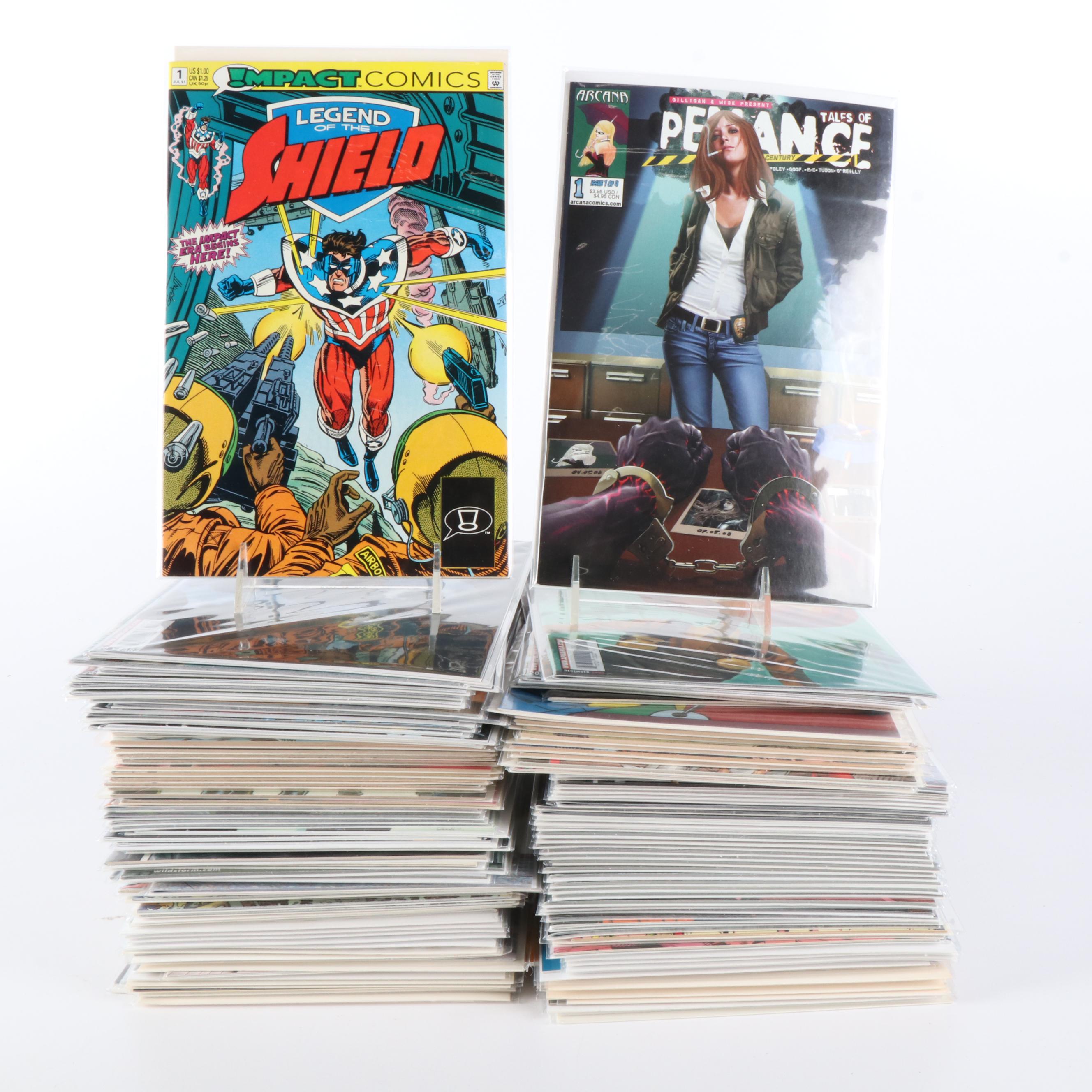 200+ Modern Age Comics Including "Supreme" and "Dark Dominion"
