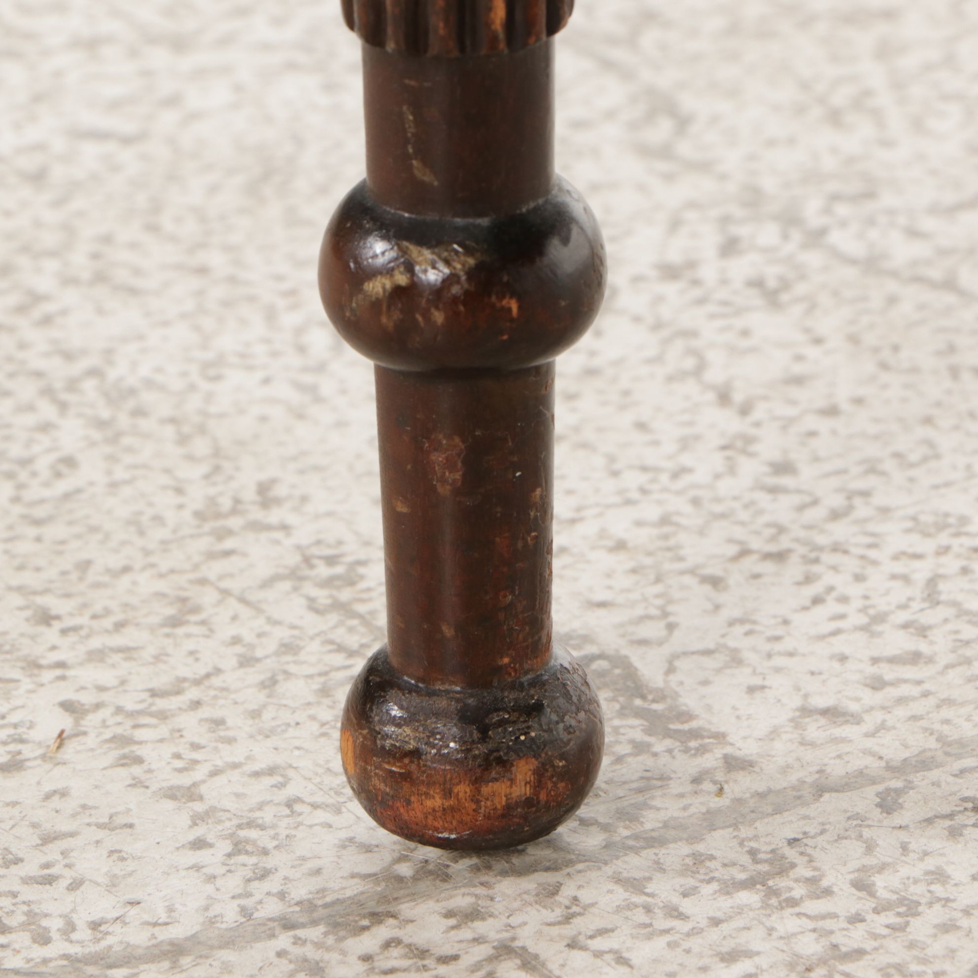 Martha Washington Style Mahogany Sewing Table