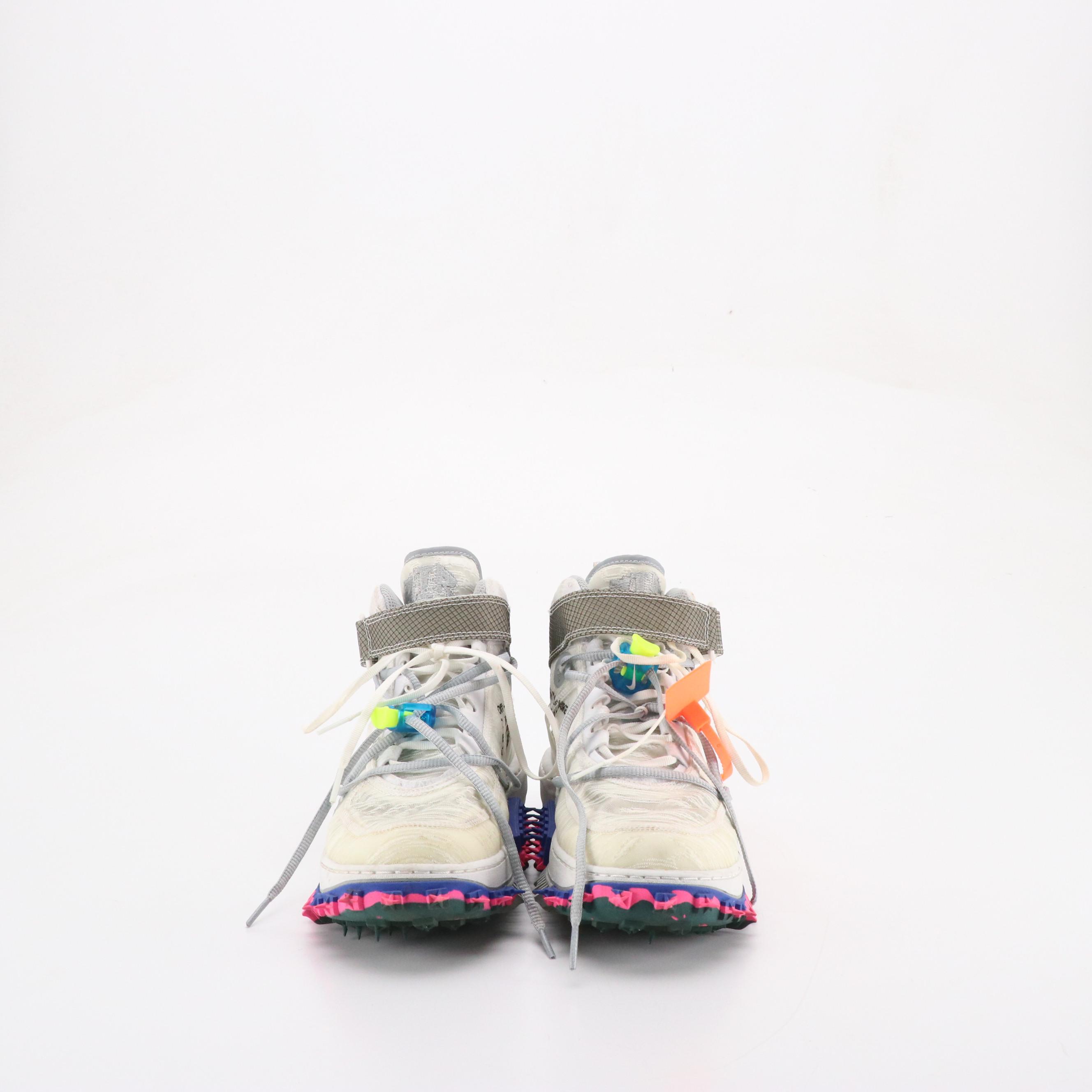 Men's Nike x Off-White Air Force 1 Mid Sneakers, With Box