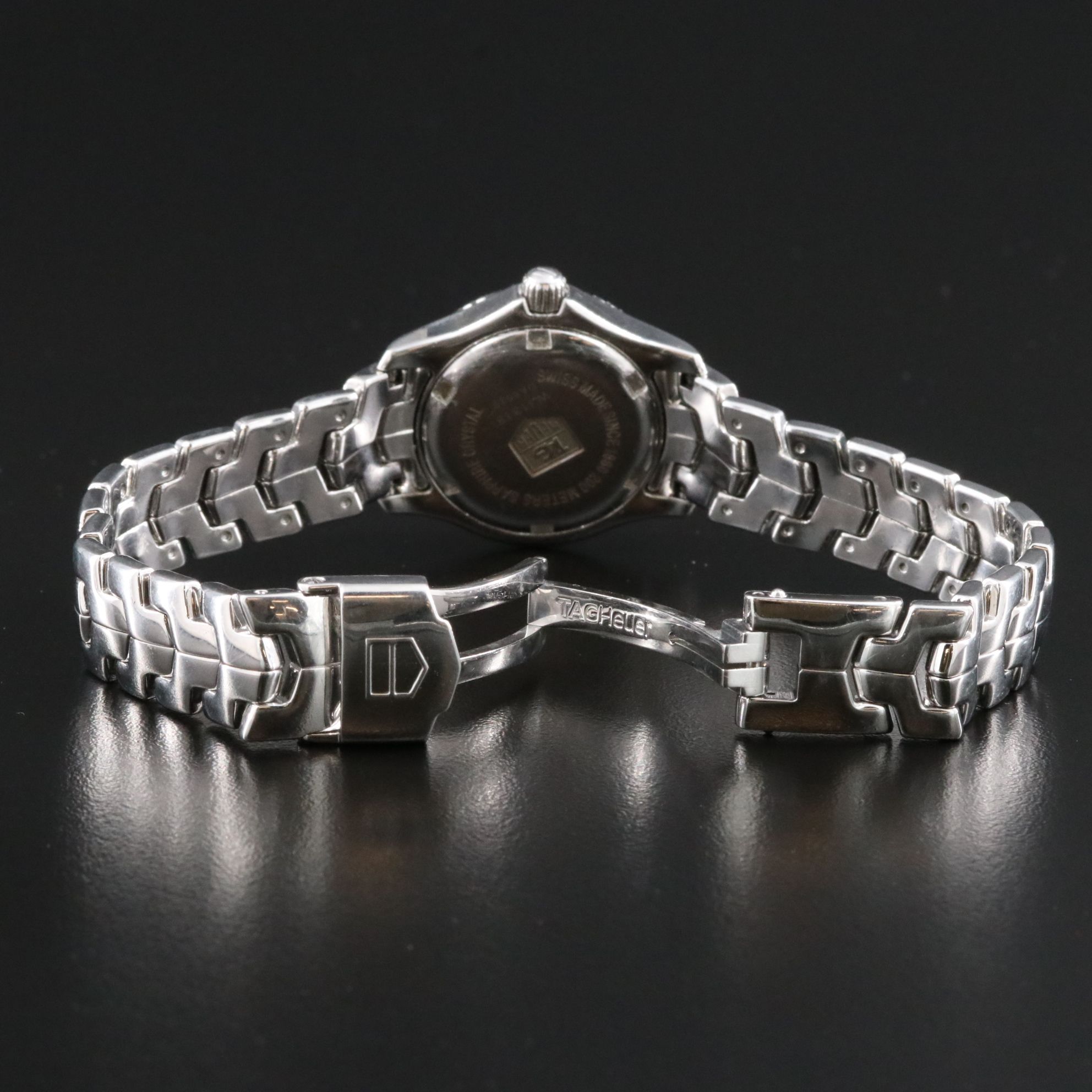 Tag Heuer Stainless Steel Diamond Dial Quartz Watch