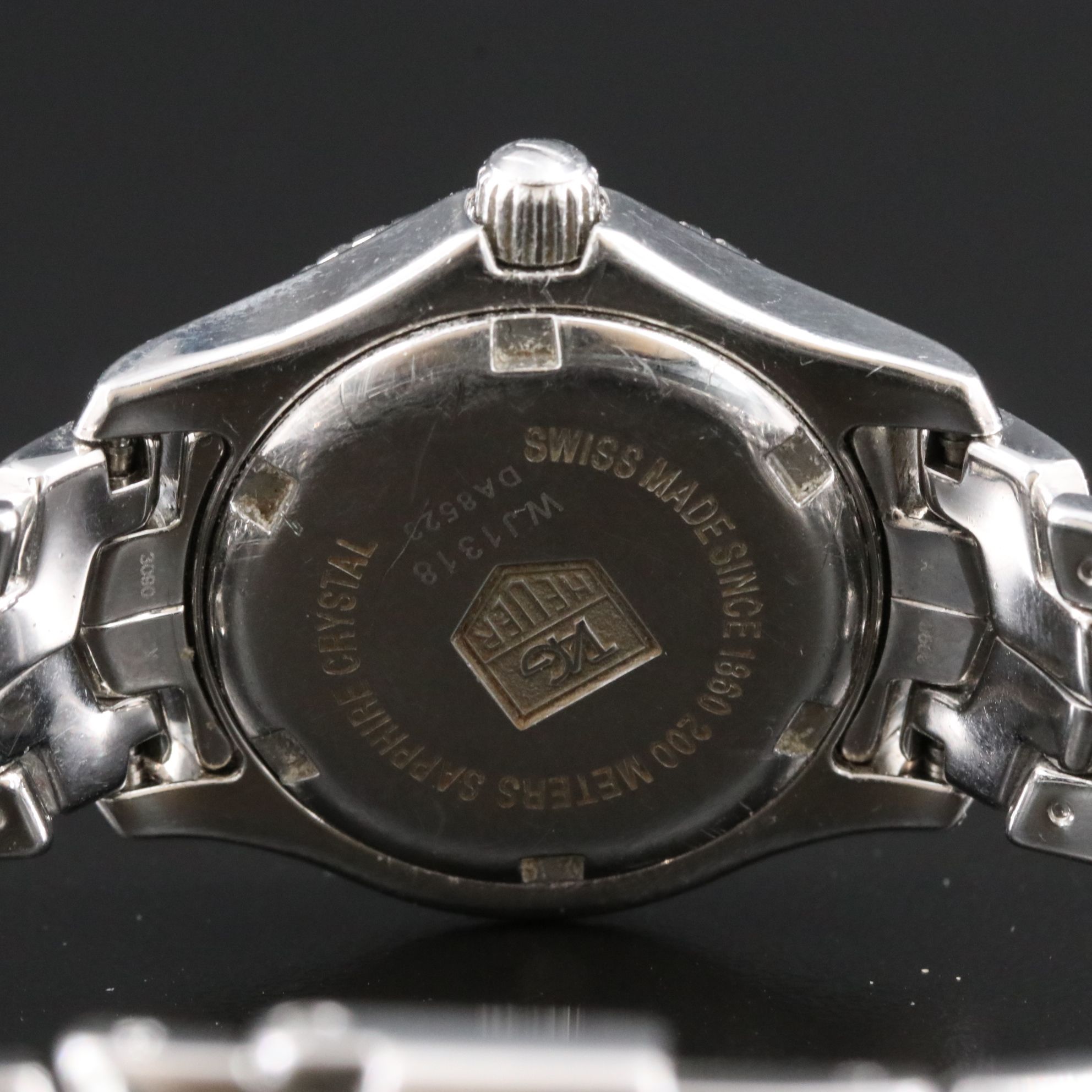 Tag Heuer Stainless Steel Diamond Dial Quartz Watch