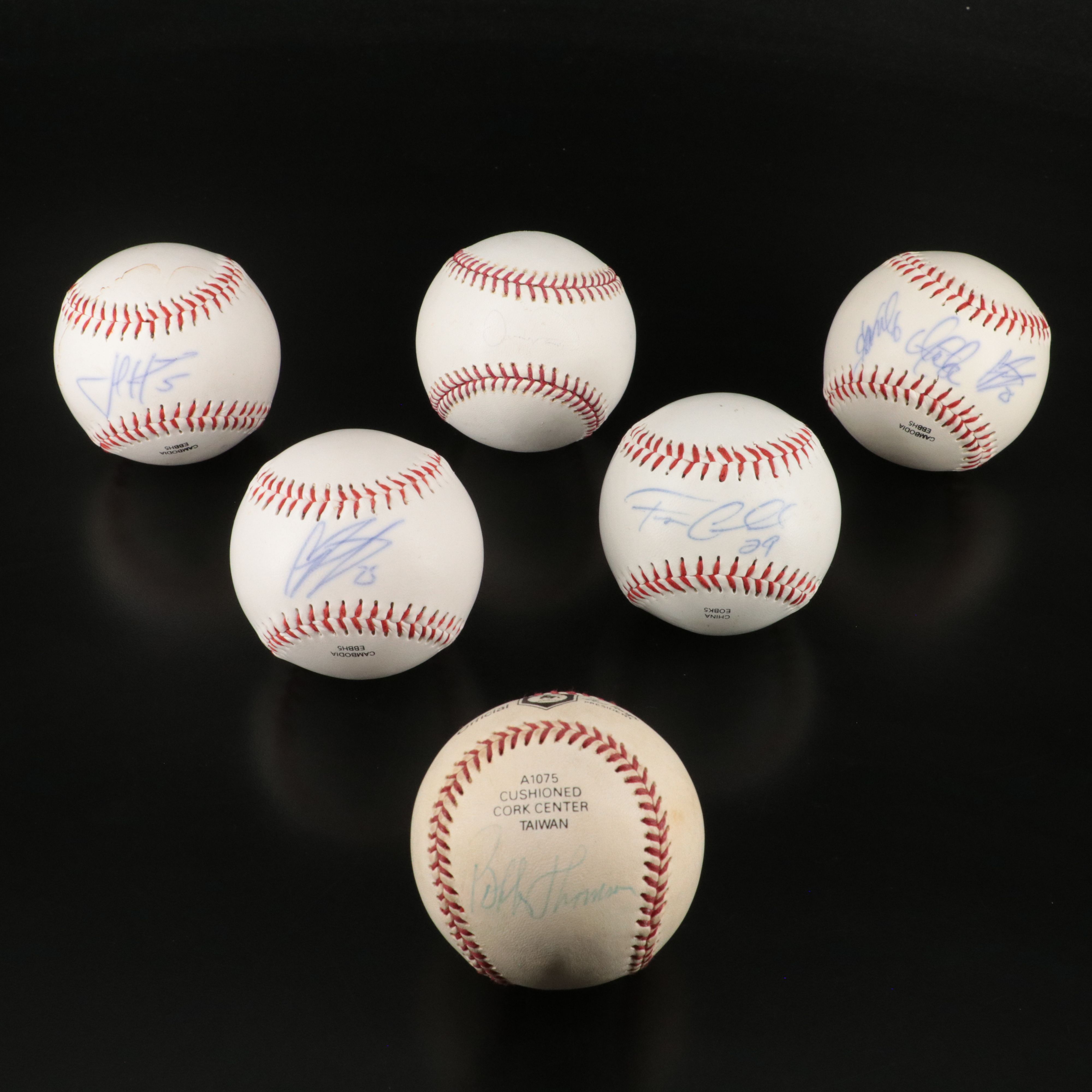 Josh Harrison, Gregory Polanco, Francisco Cervelli, and More Signed Baseballs