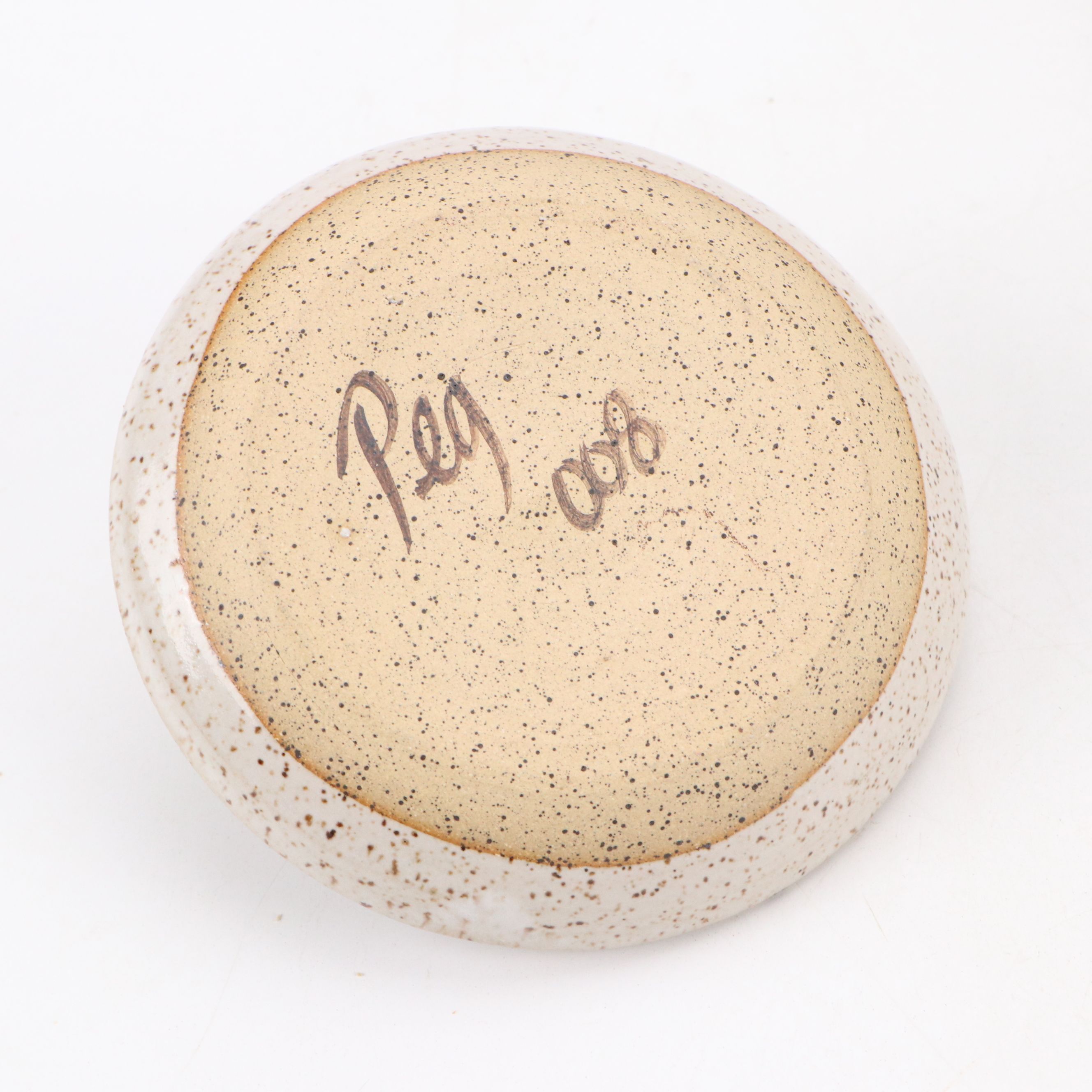 Studio Art Pottery Stoneware Vase with Chamberstick, Bowl, and Creamer