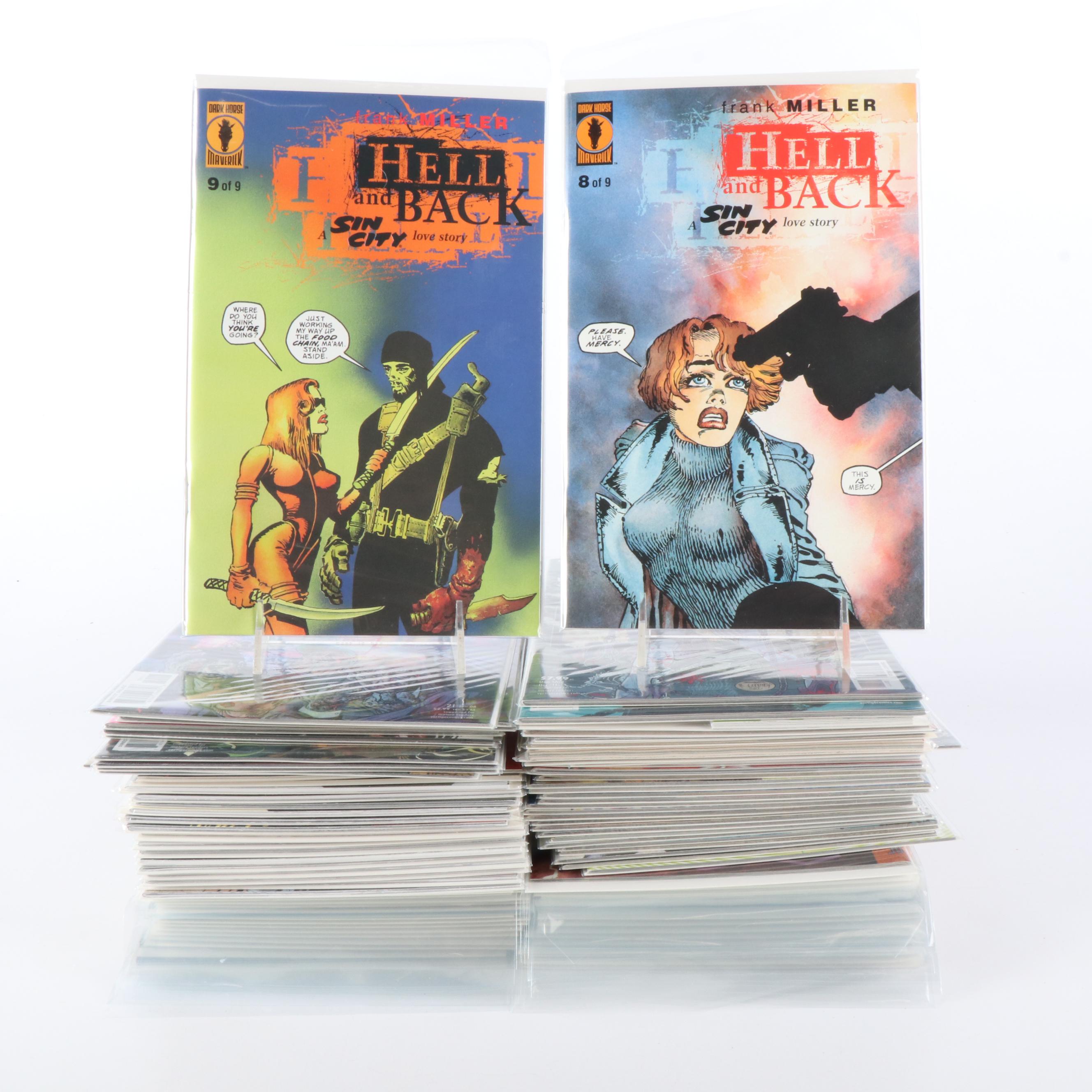 175+ Modern Age Comics Featuring Frank Miller's "Sin City" and "Hell and Back"