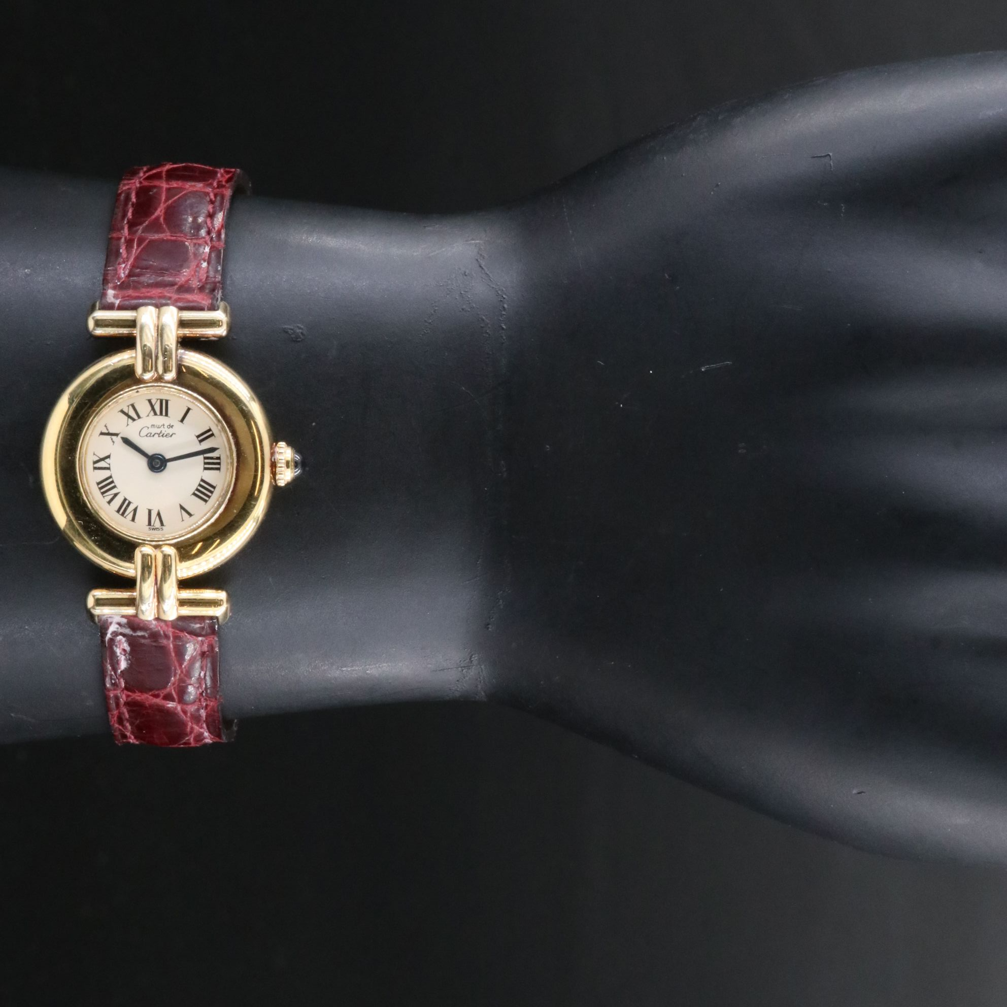 Cartier Must de Cartier Vermeil Argent .925 Quartz Watch