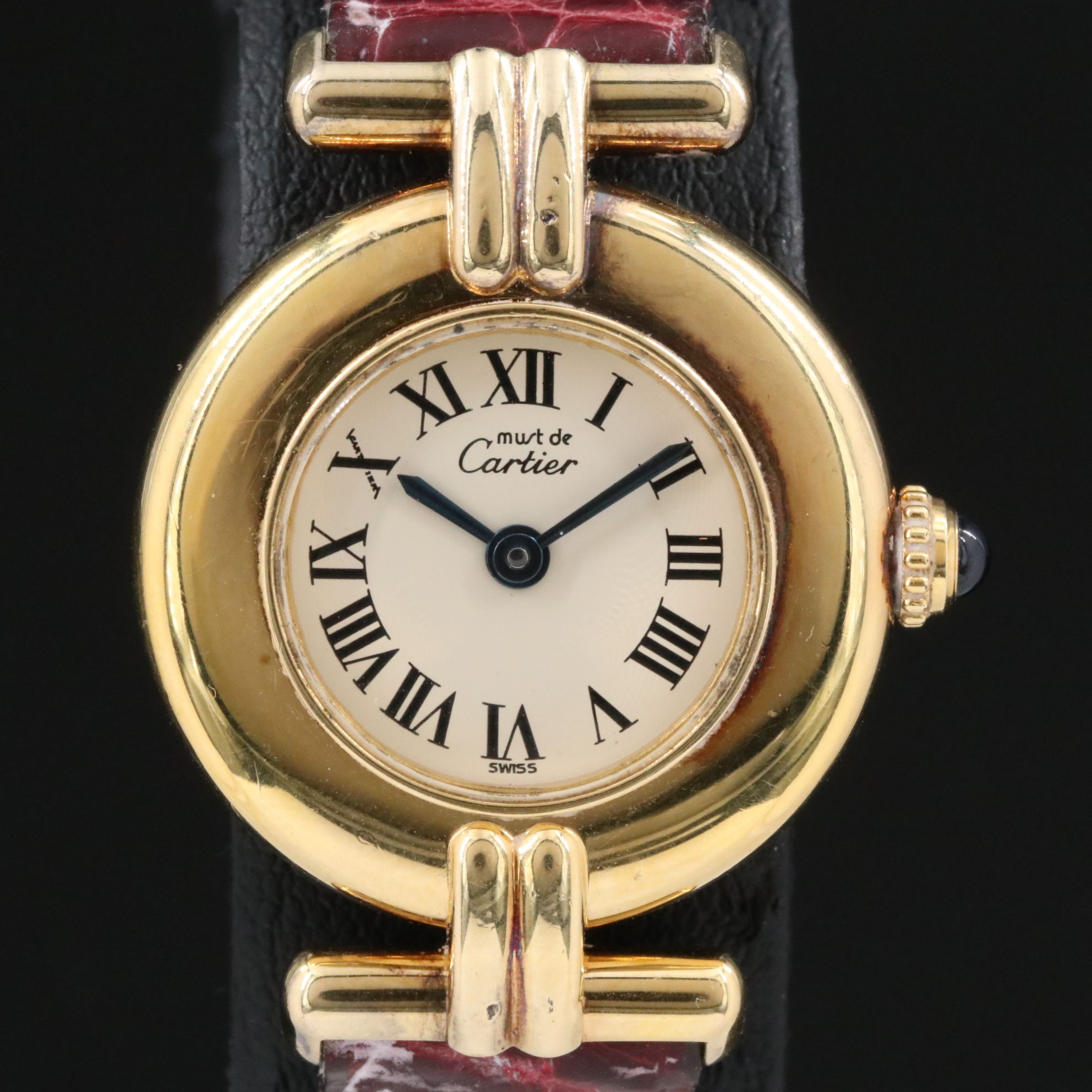 Cartier Must de Cartier Vermeil Argent .925 Quartz Watch