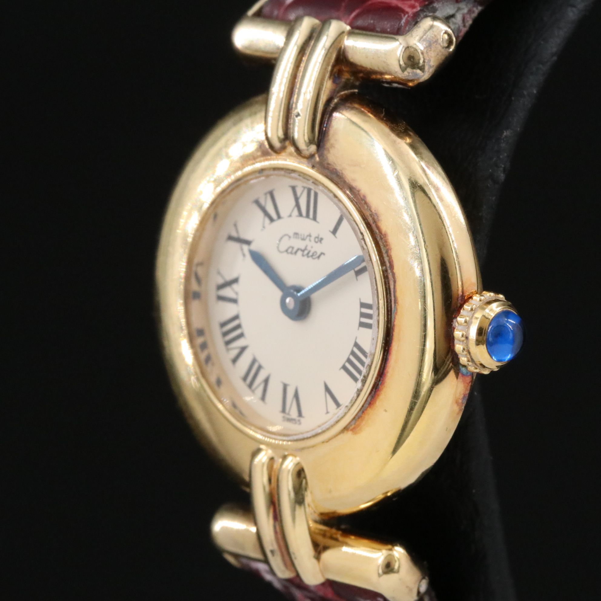 Cartier Must de Cartier Vermeil Argent .925 Quartz Watch