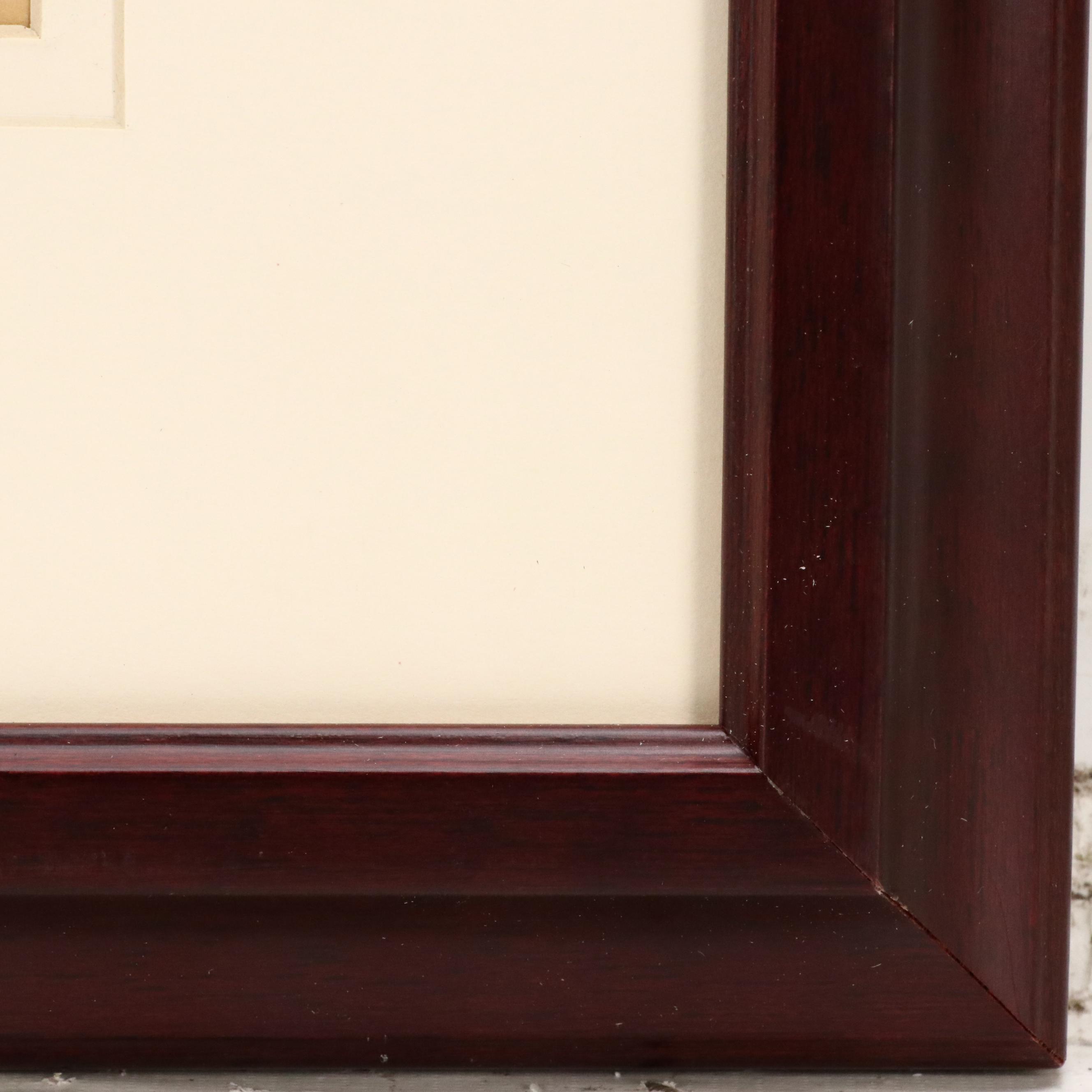 Chalk Pastel Sketch of Lounging Woman, Early 20th Century