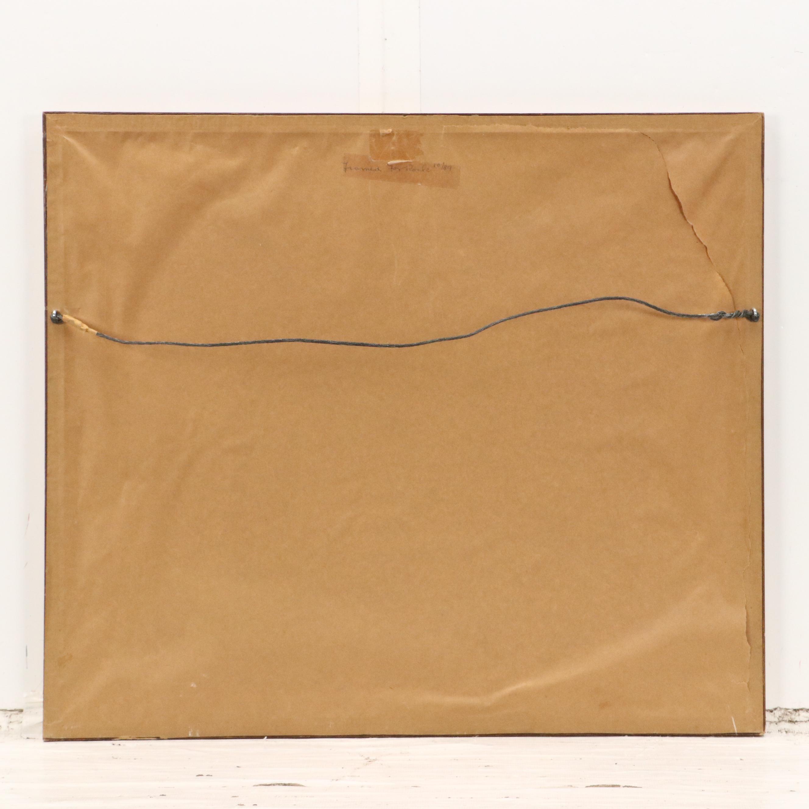 María Ramella Etching "Callecita de Tumbaya (Little Street of Tumbaya)," 1967