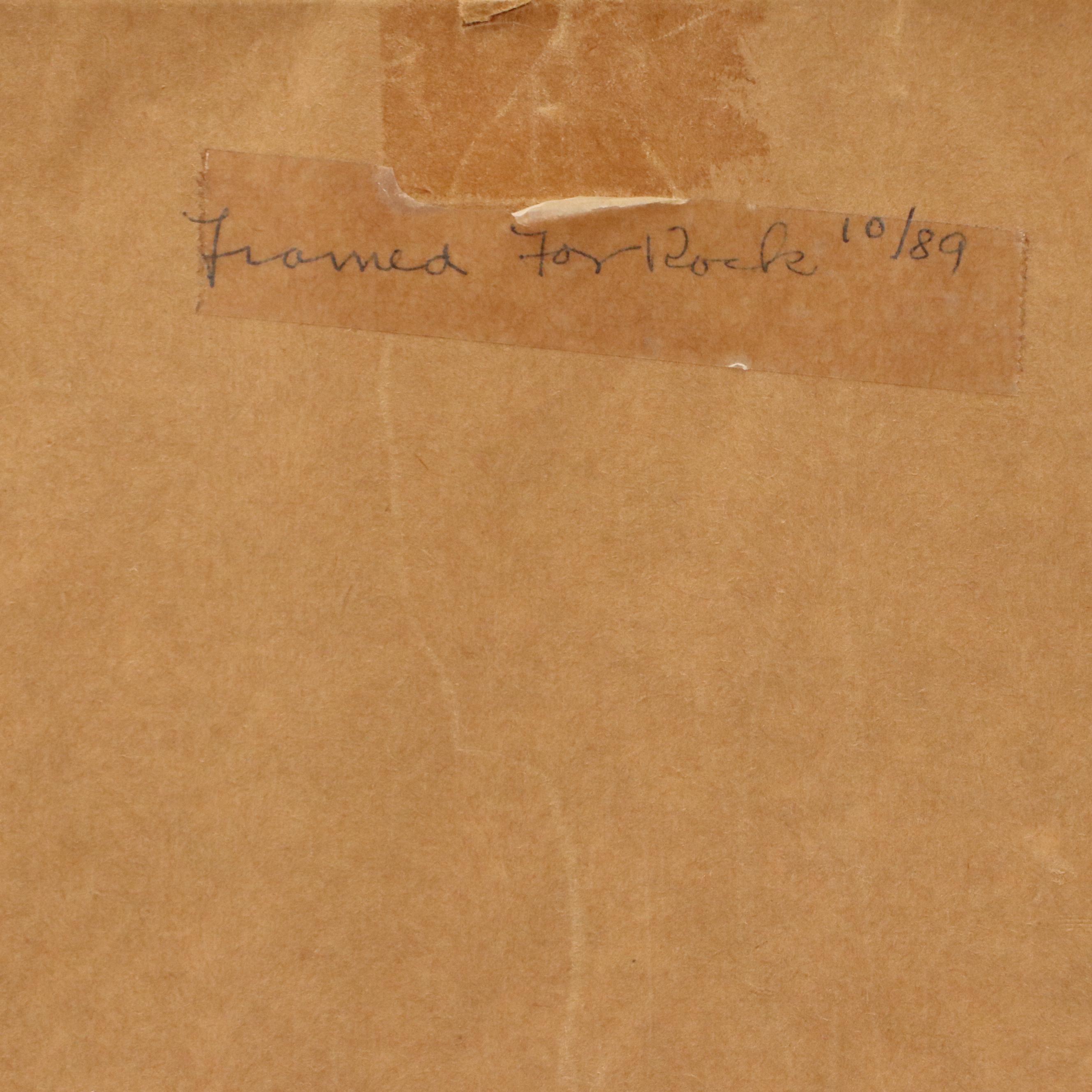 María Ramella Etching "Callecita de Tumbaya (Little Street of Tumbaya)," 1967