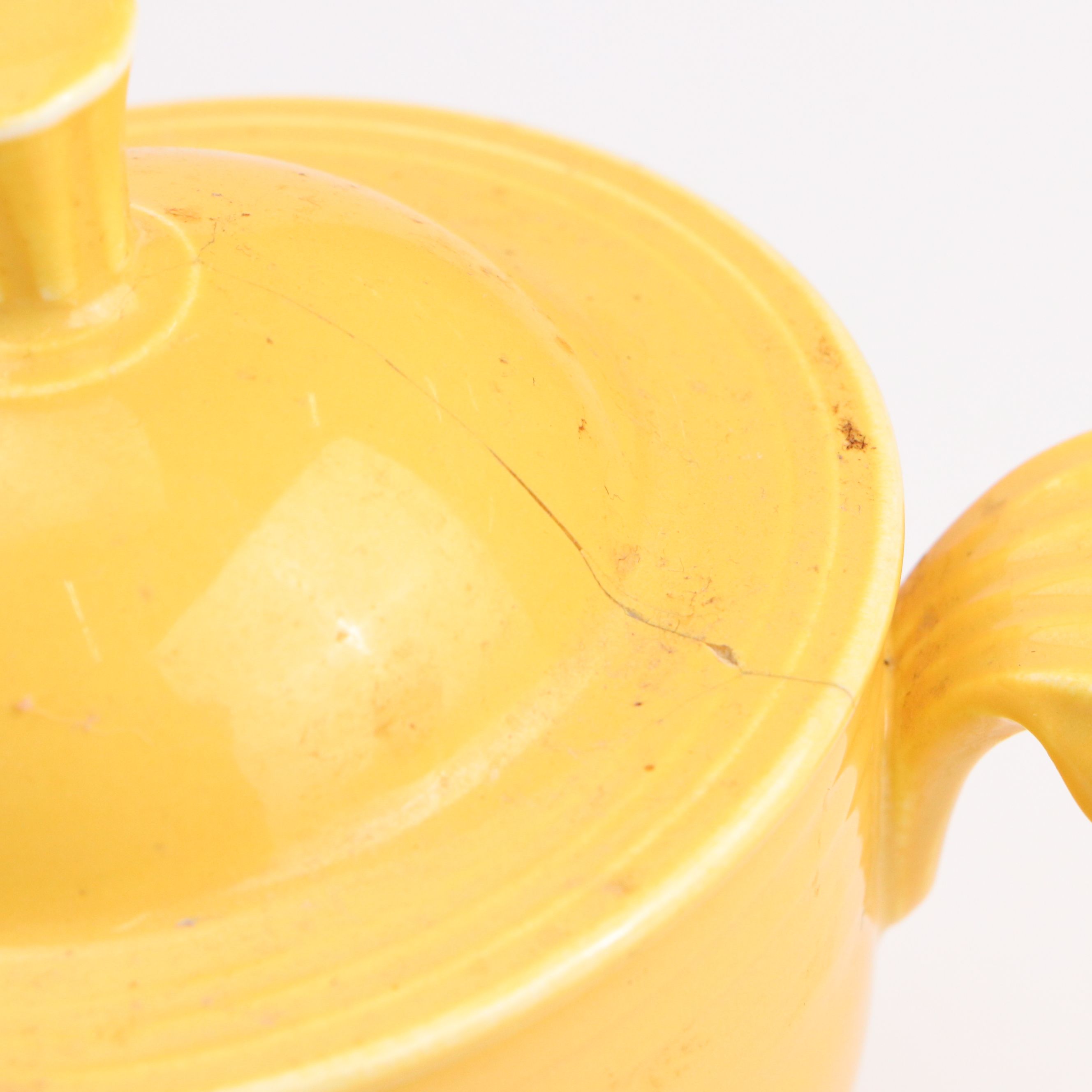 Homer Laughlin Co. "Fiesta" Yellow Ceramic Dinnerware and Serving Pieces