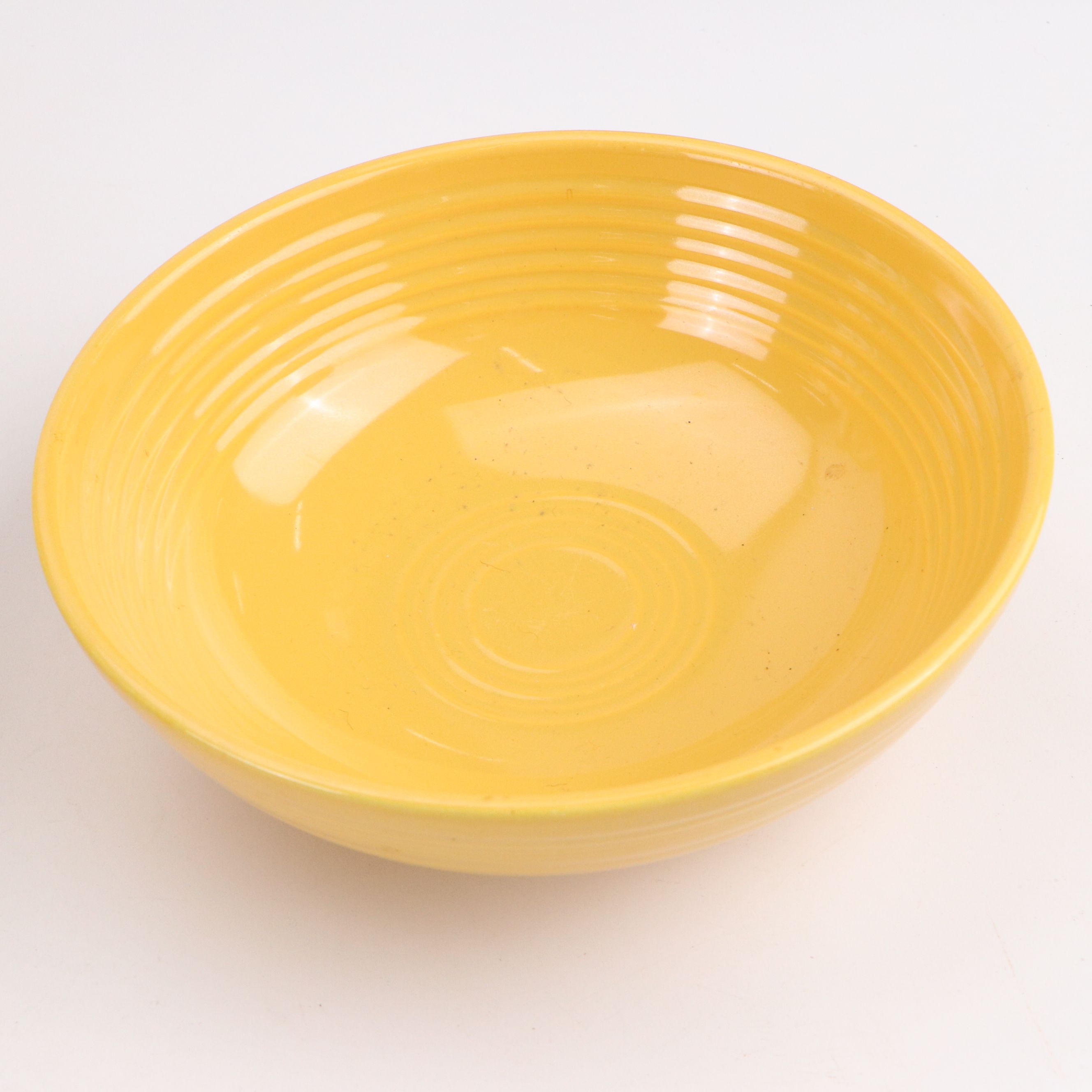 Homer Laughlin Co. "Fiesta" Yellow Ceramic Dinnerware and Serving Pieces