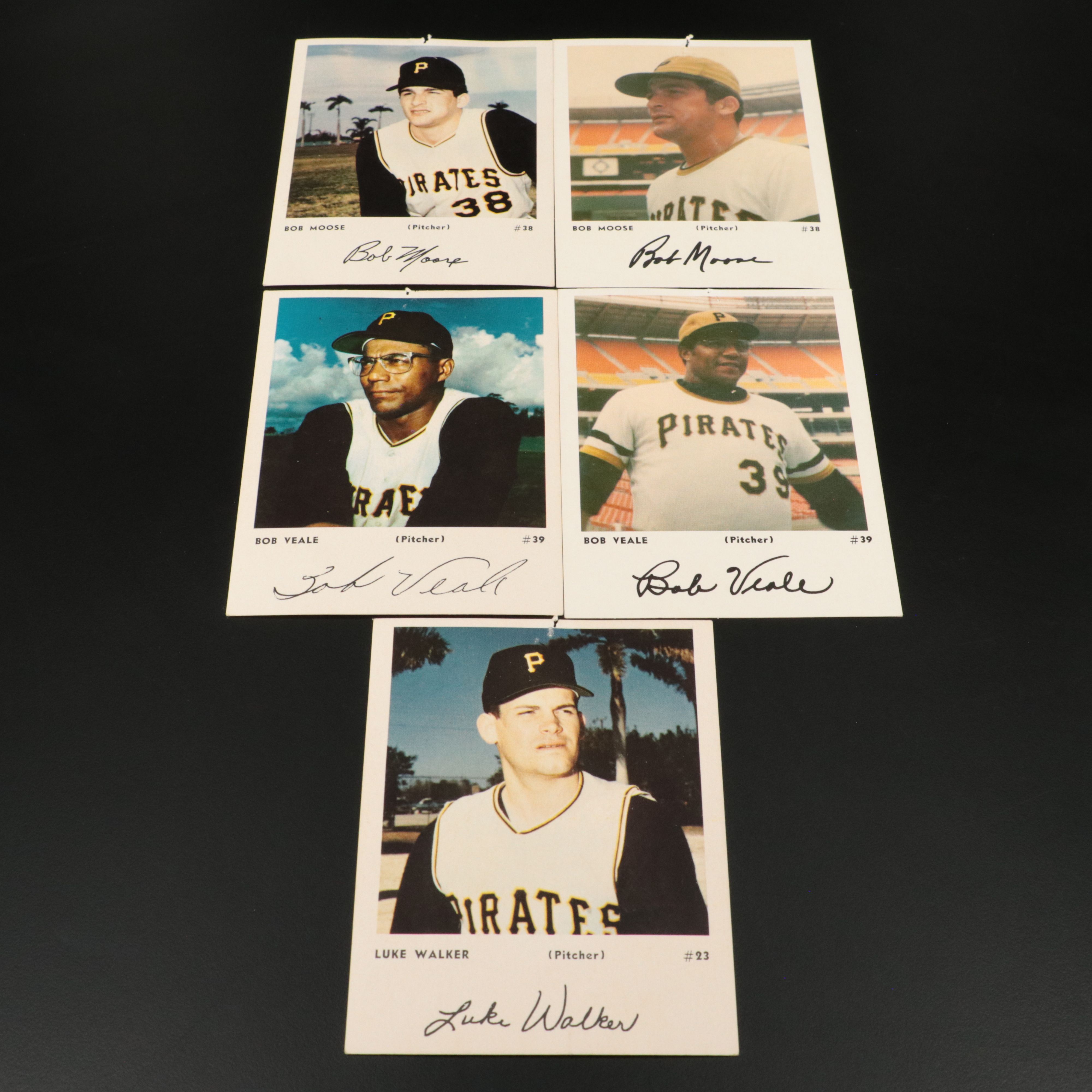 1970 Pittsburgh Pirates Team Issued Photos Featuring Roberto Clemente and More