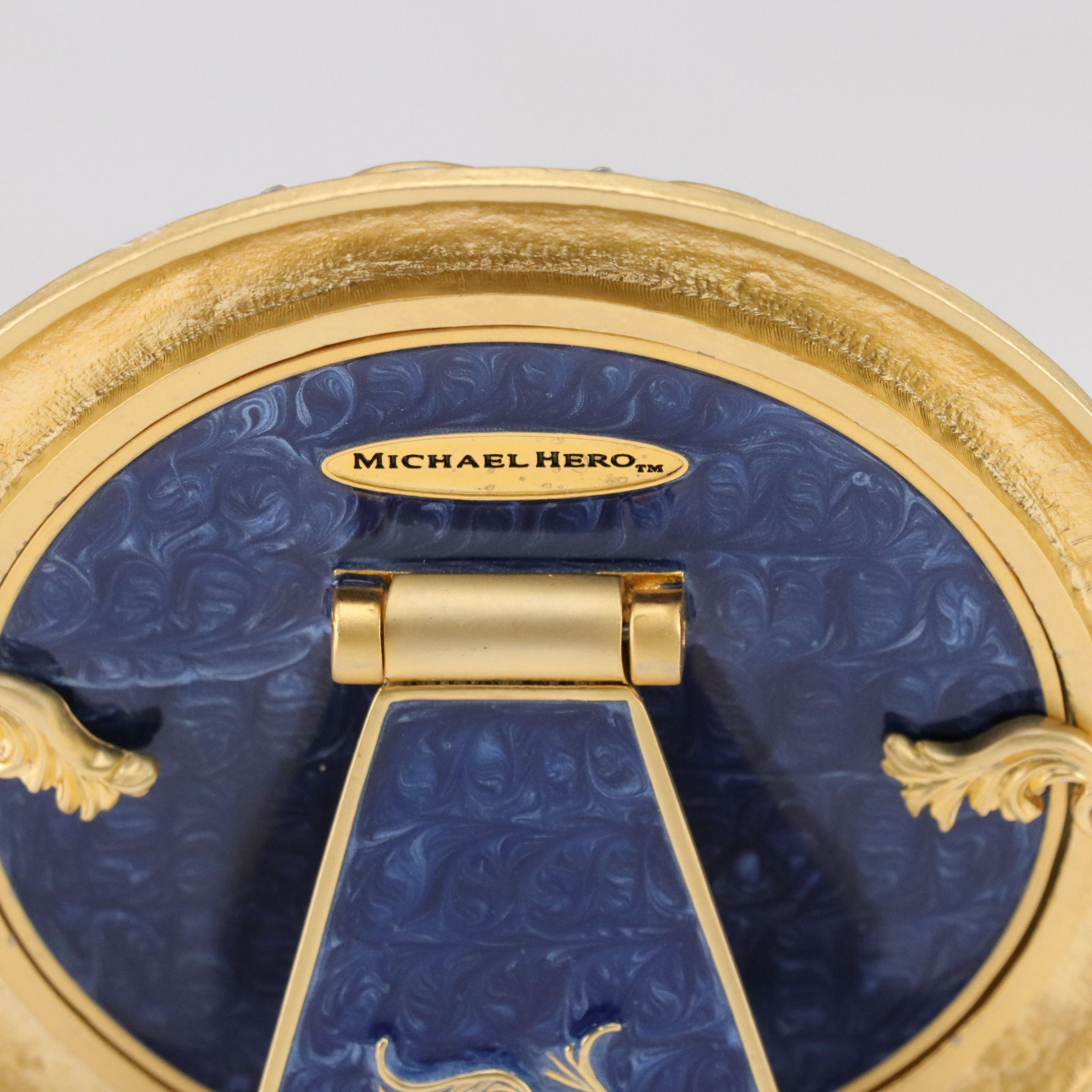 Michael Aram "Black Orchid" Tray with Swarovski Decorated Frame