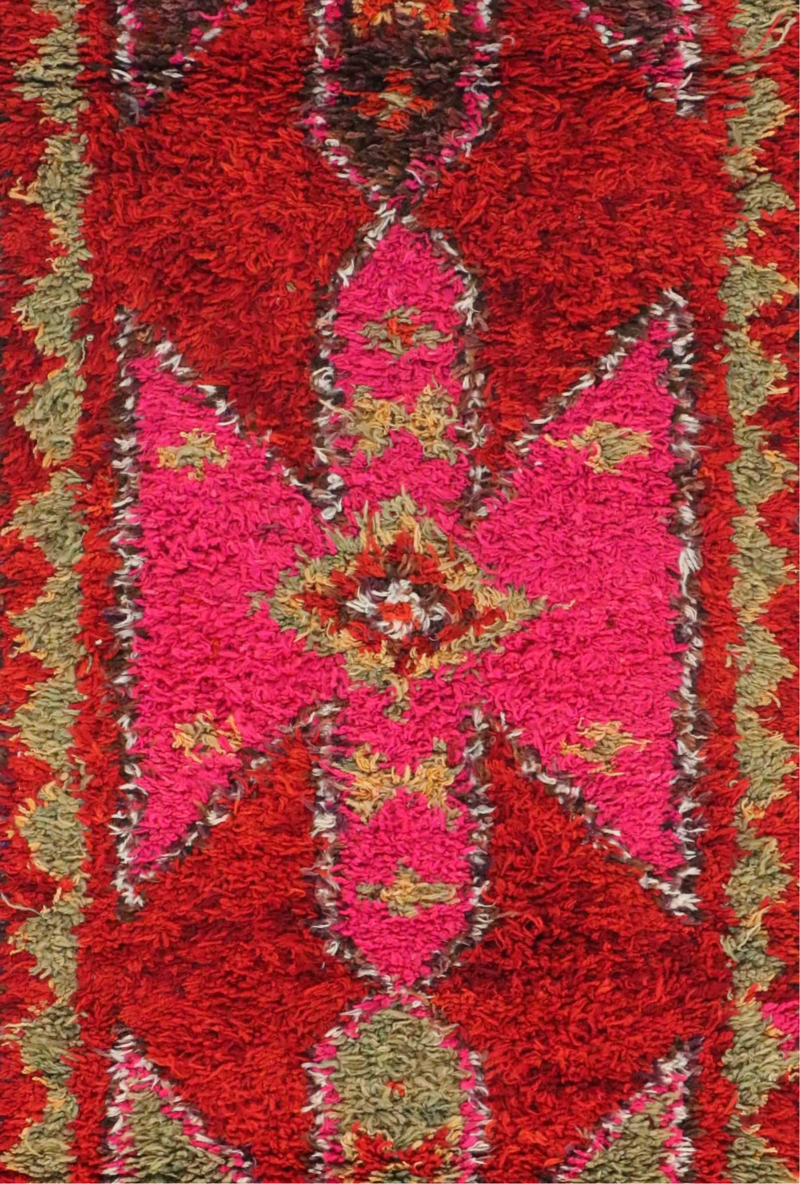 3'1 x 10'6 Hand-Knotted Turkish Village Carpet Runner