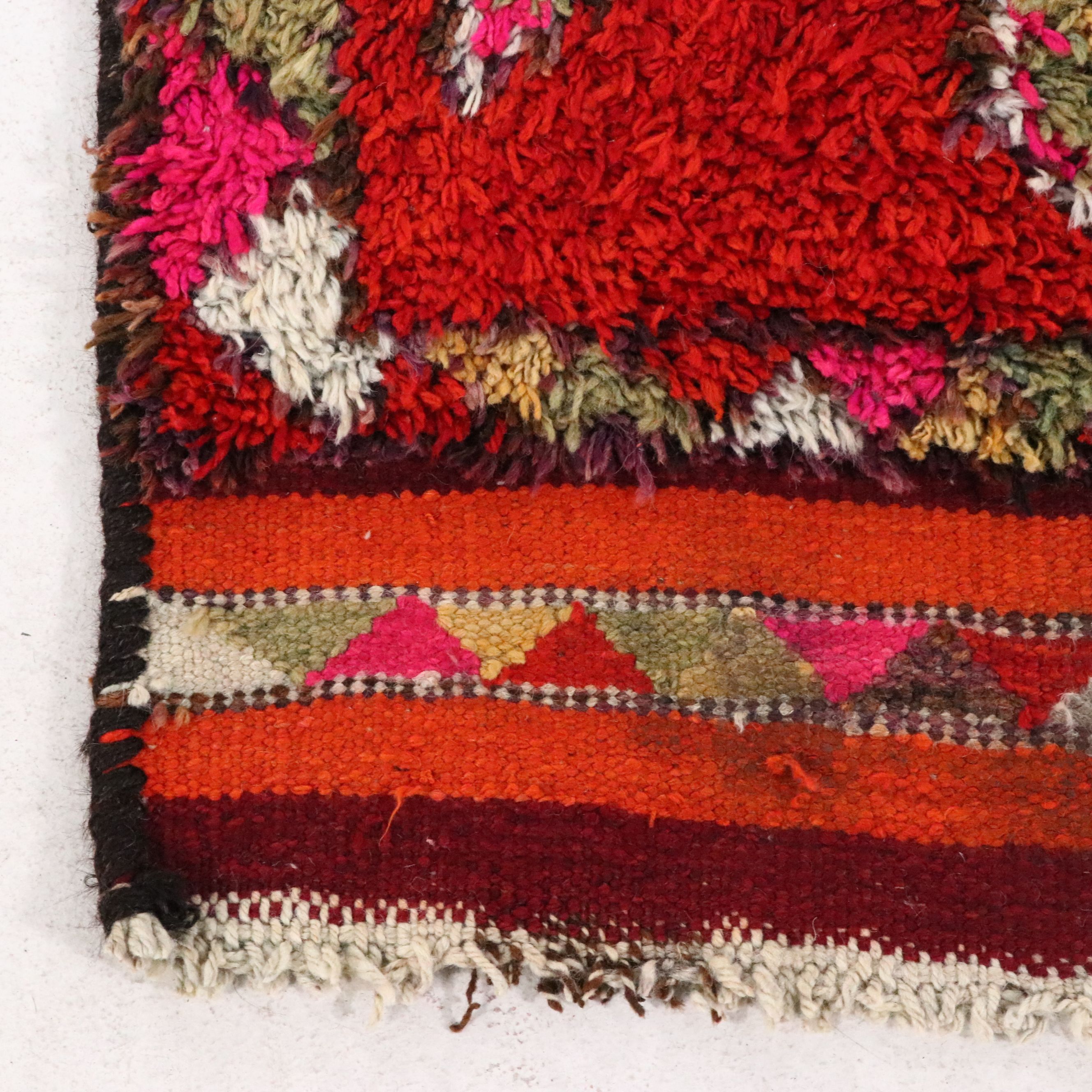 3'1 x 10'6 Hand-Knotted Turkish Village Carpet Runner