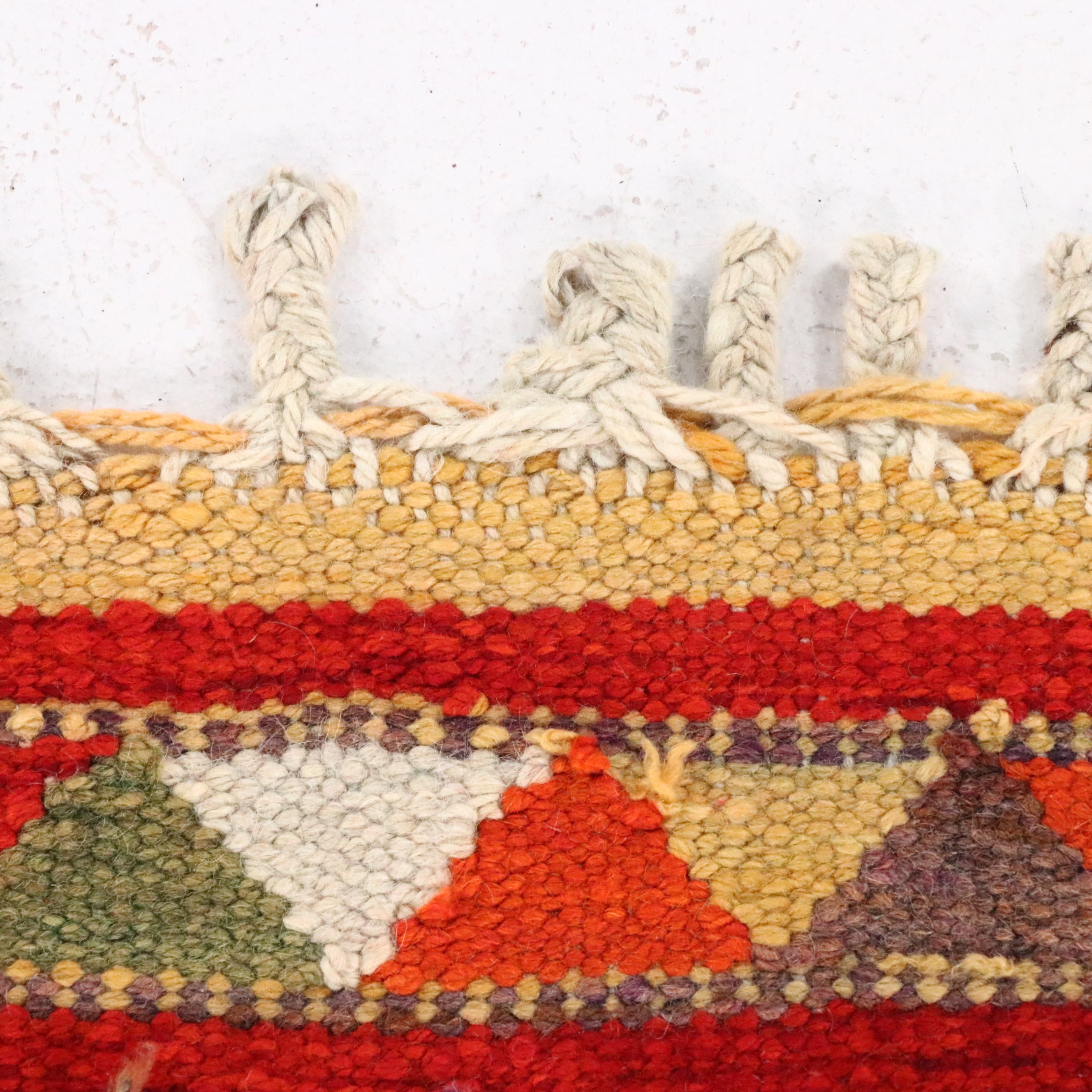 3'1 x 10'6 Hand-Knotted Turkish Village Carpet Runner