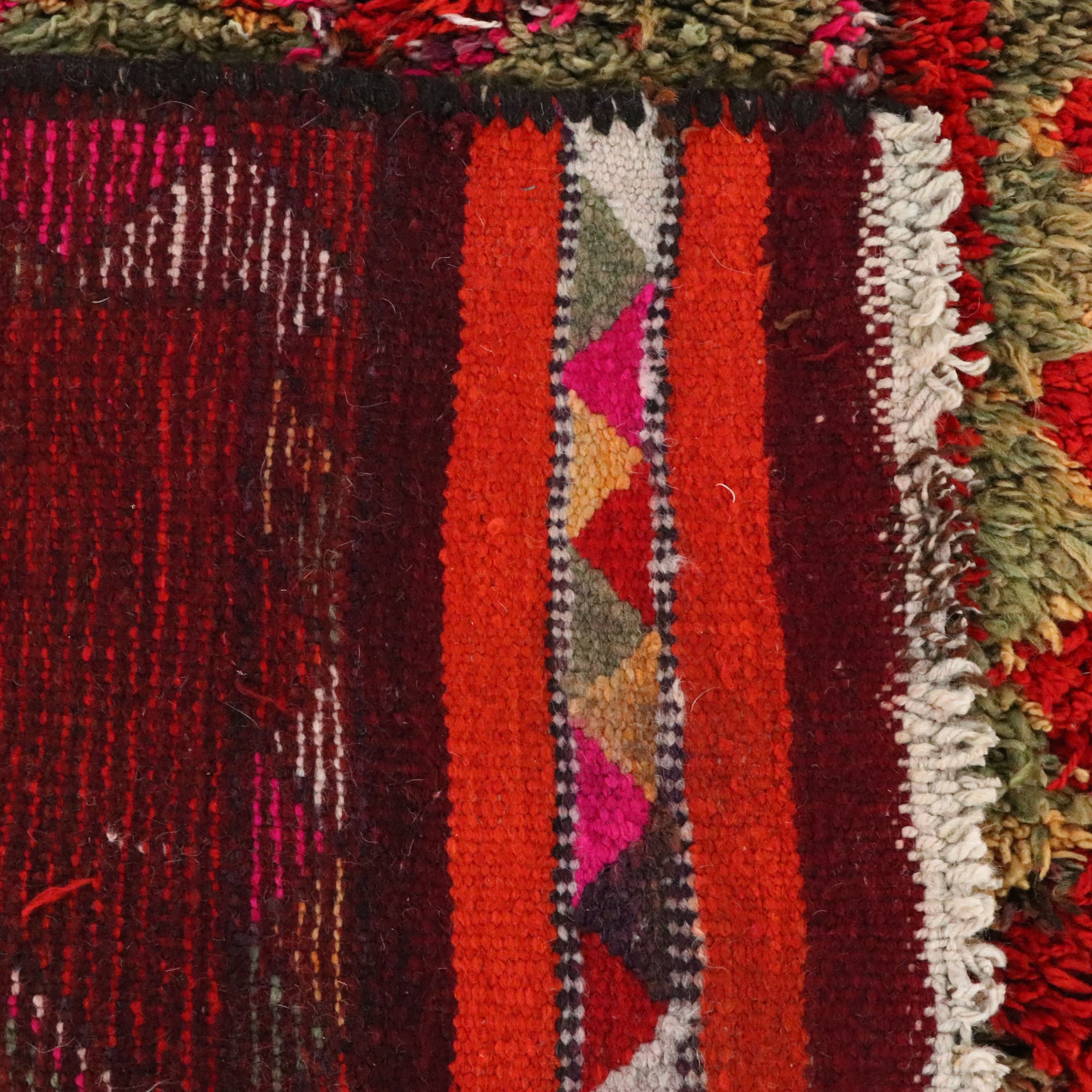 3'1 x 10'6 Hand-Knotted Turkish Village Carpet Runner