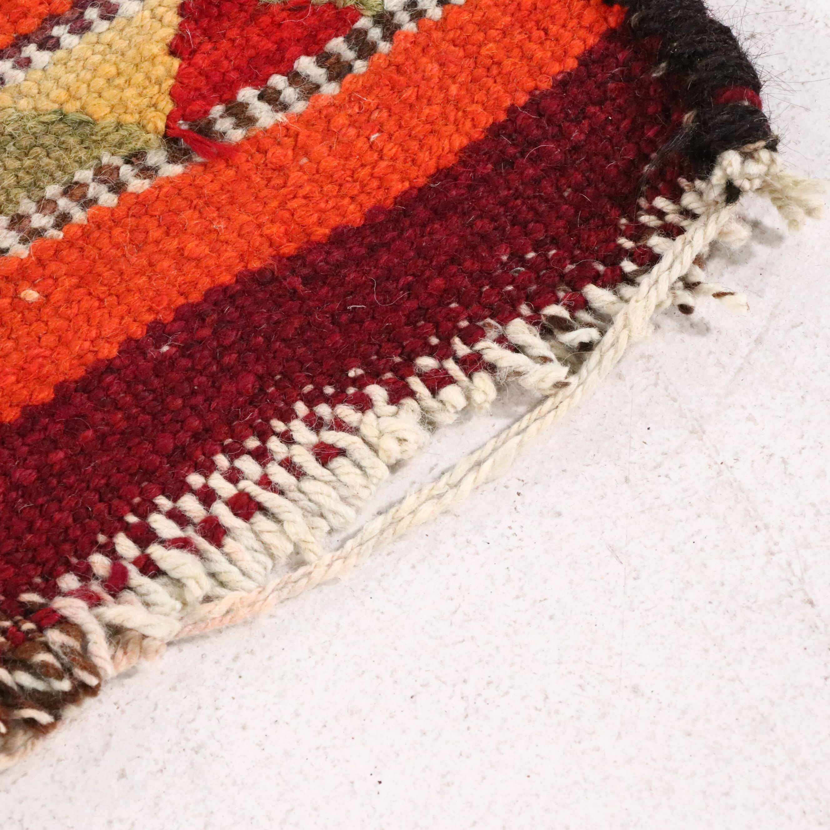 3'1 x 10'6 Hand-Knotted Turkish Village Carpet Runner