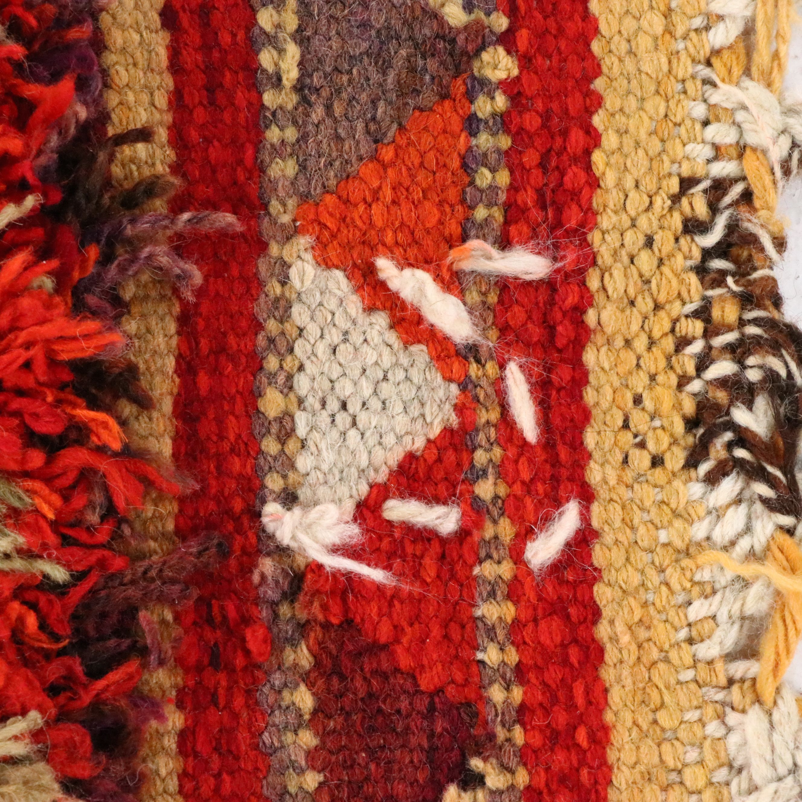 3'1 x 10'6 Hand-Knotted Turkish Village Carpet Runner